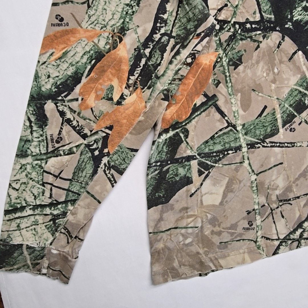 Other Distressed Camo Long Sleeve Shirt Camouflage Large Shirt Size US L / EU 52-54 / 3 - 12 Thumbnail