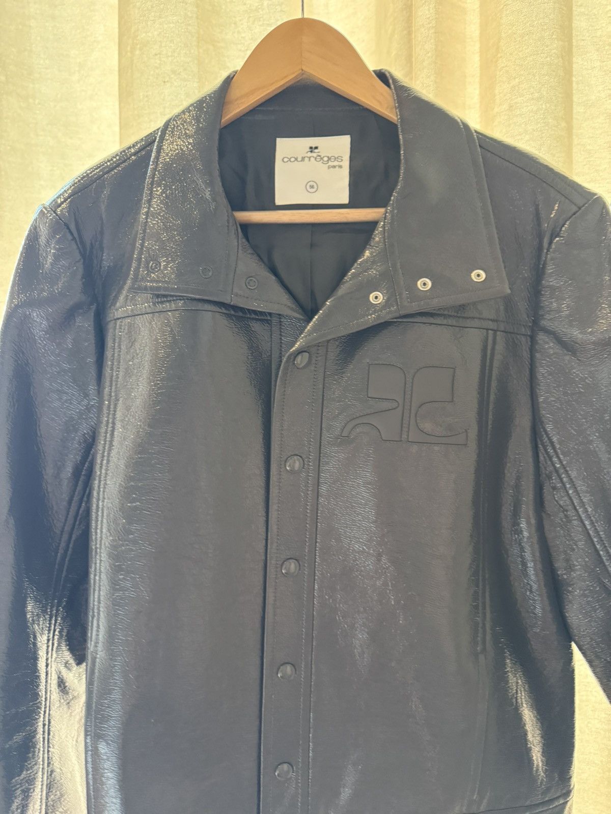 Courreges COURREGES VINYL BIKER Size US L / EU 52-54 / 3 - 3 Thumbnail