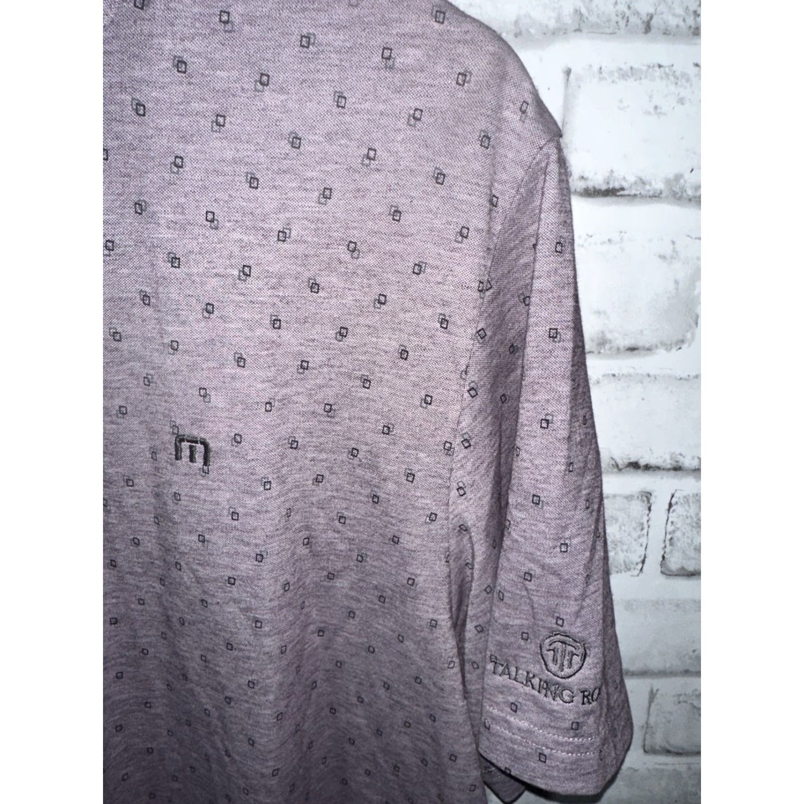 TravisMathew Travis Mathew Purple Golf Polo MENS XL PERU Size US XL / EU 56 / 4 - 4 Thumbnail