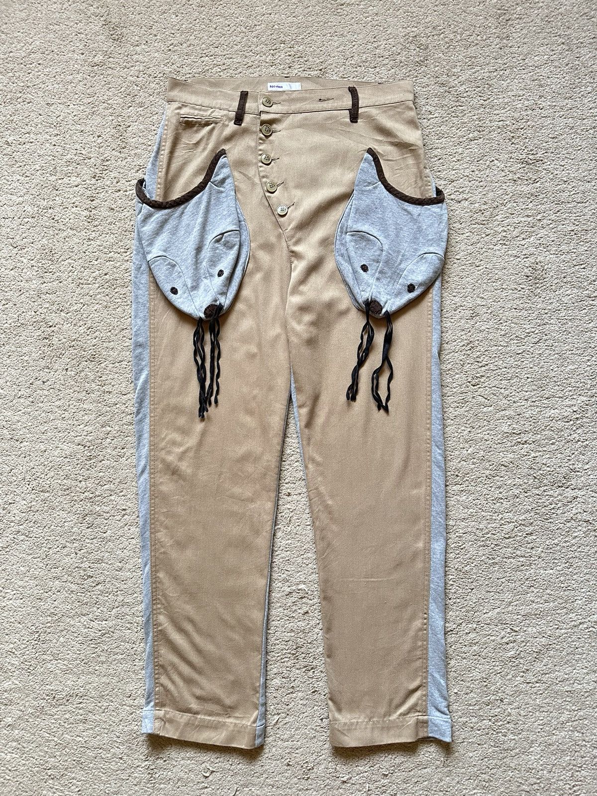 Issey Miyake AW2012 Ne-Net Mouse Pocket Hybrid Pant Size US 30 / EU 46 - 4 Thumbnail