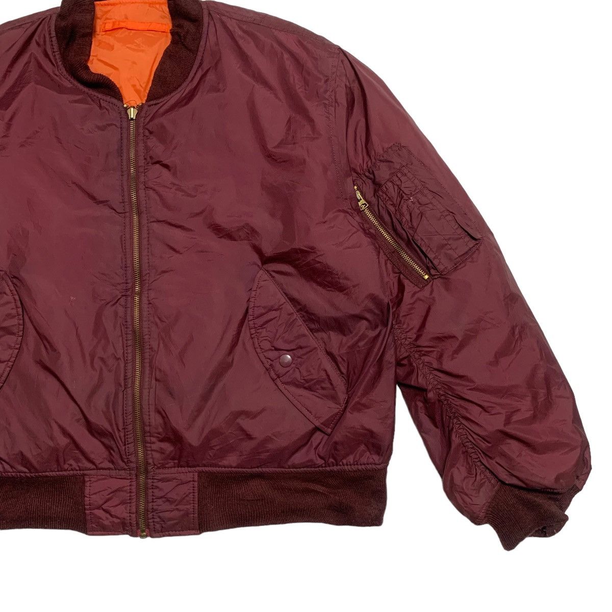 Japanese Brand Phantom Military Bomber Jacket Size US L / EU 52-54 / 3 - 3 Thumbnail
