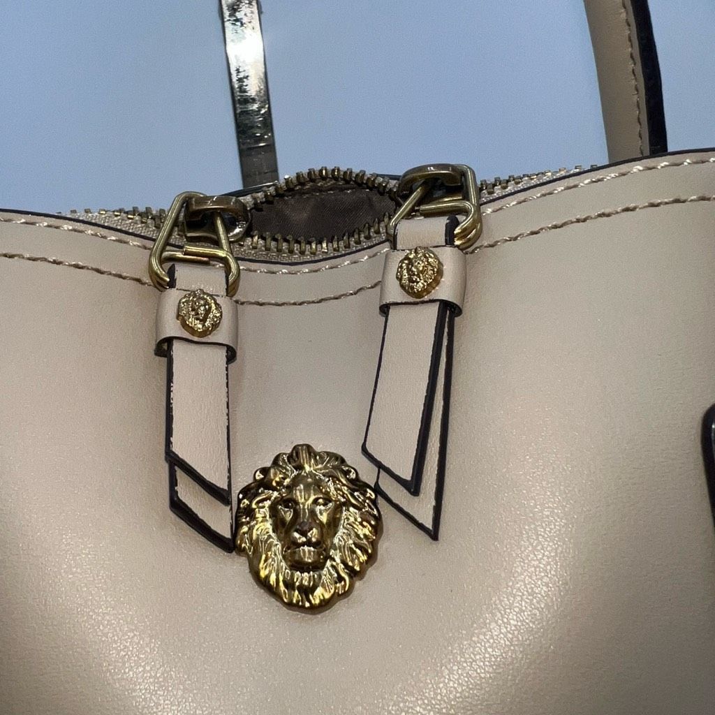 Anne Klein Anne Klein Faux Leather Deep Cream Domed Large Bag Size ONE SIZE - 4 Thumbnail