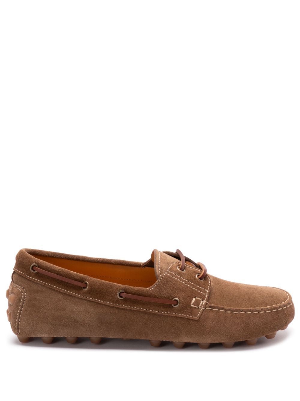 Tod's GOMMINO BUBBLE SUEDE LEATHER LOAFERS Size US 7 / EU 40 - 1 Thumbnail