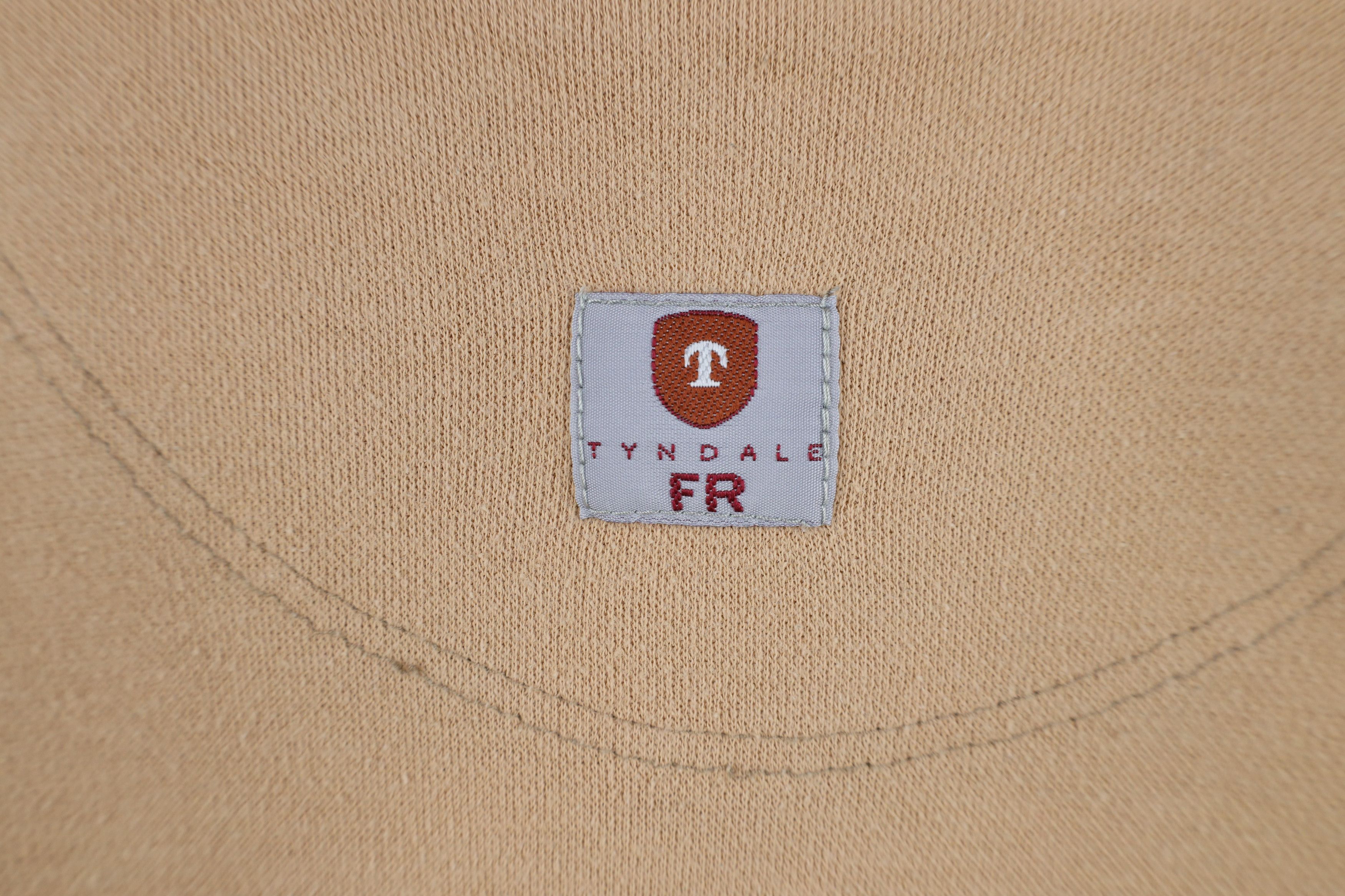 Vintage Tyndale FR Flame Resistant Thermal Henley T-Shirt Beige USA Size US XL / EU 56 / 4 - 11 Thumbnail