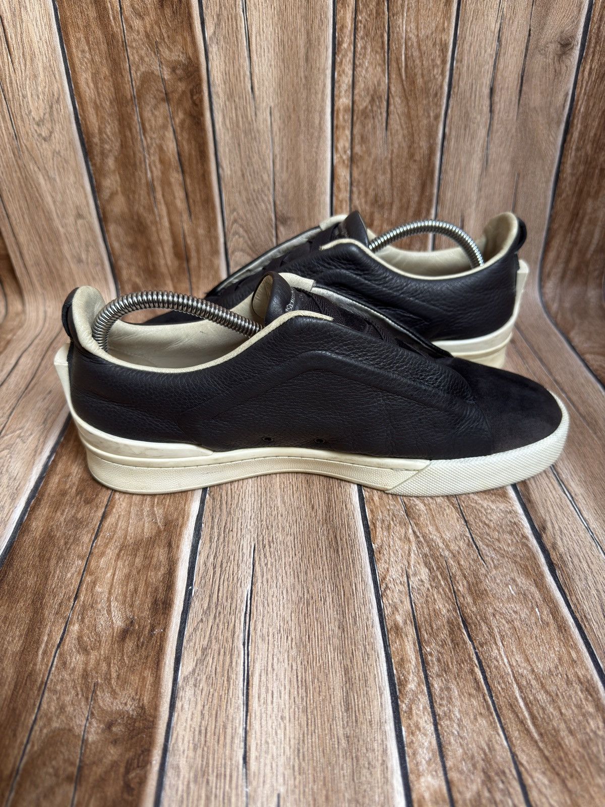 Ermenegildo Zegna Suede triplestitch trainers Size US 7 / EU 40 - 13 Thumbnail