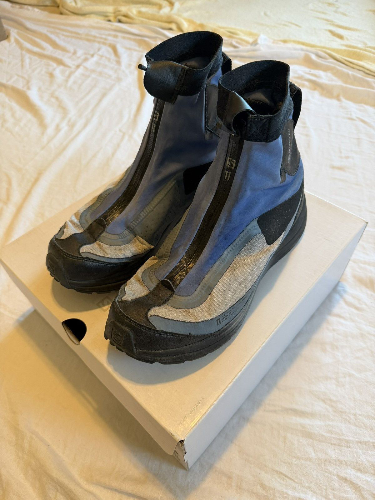 11 By Boris Bidjan Saberi × Salomon Bamba 2 High Synth Blue Size US 8.5 / EU 41-42 - 1 Thumbnail