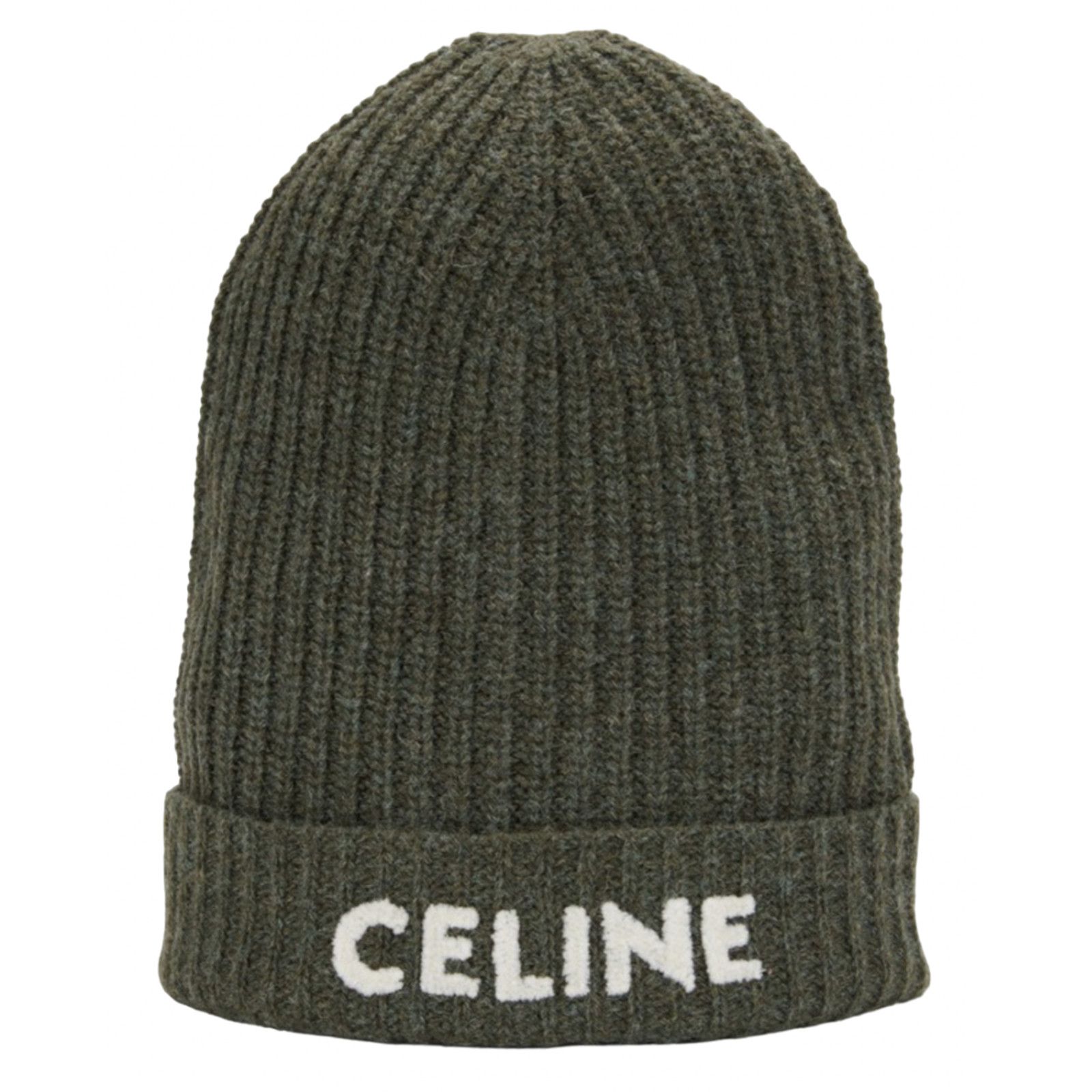 Celine Celine Paris Laine Wool Knit Beanie Winter Hat One Size Size ONE SIZE - 1 Thumbnail