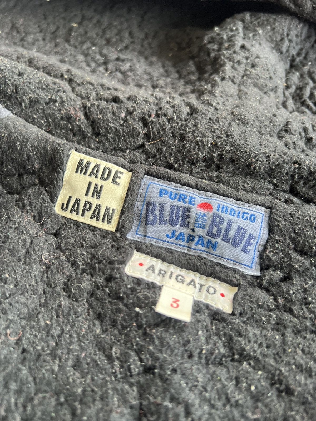 Blue Blue Japan VINTAGE ARCHIVE Blue Blue Japan Arigato Heavy Hoodie Jacket Size US M / EU 48-50 / 2 - 12 Thumbnail