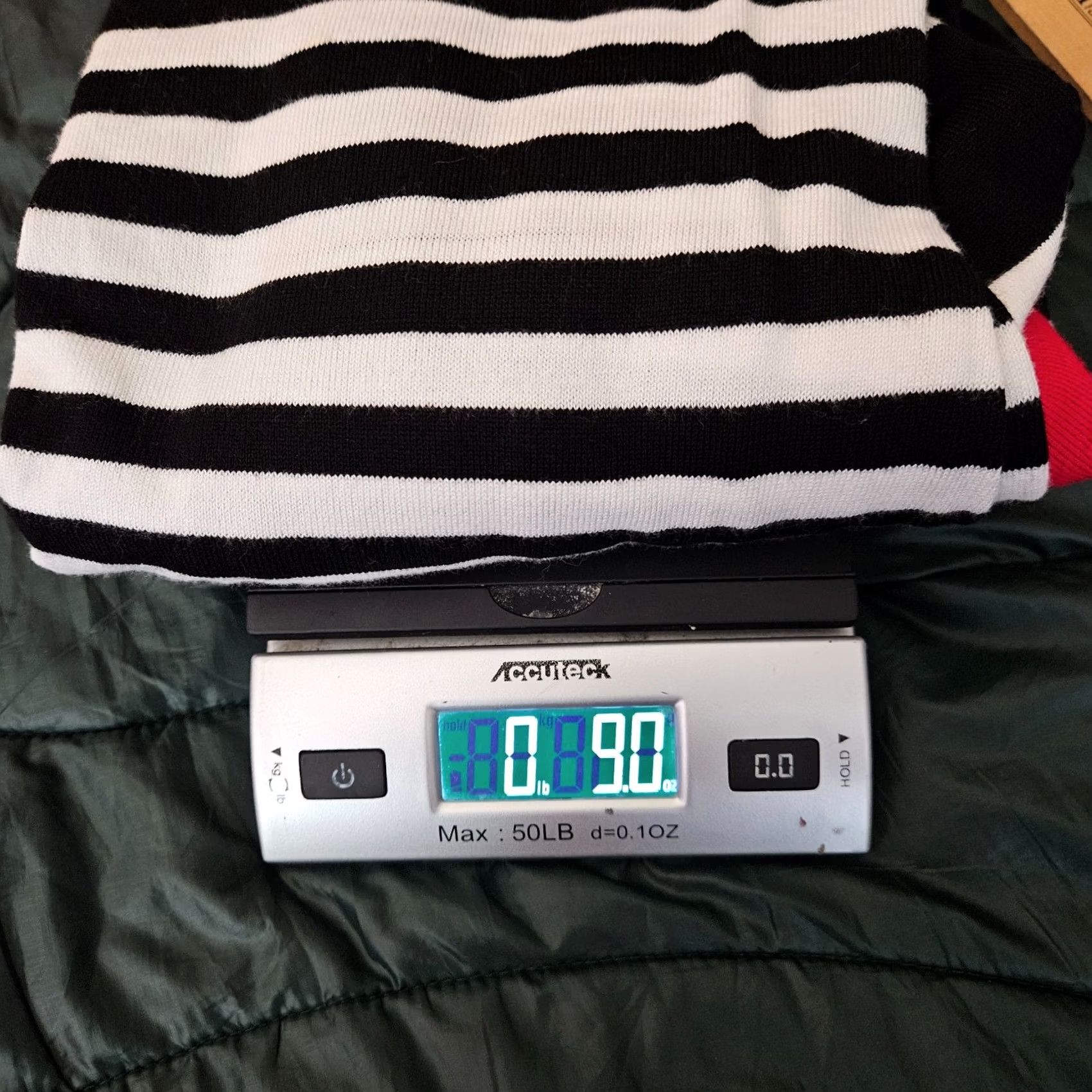 Vintage Karen Scott Women’s Sweater Top Size Large Black White Pink Gold Button Striped Casual Size L / US 10 / IT 46 - 8 Thumbnail