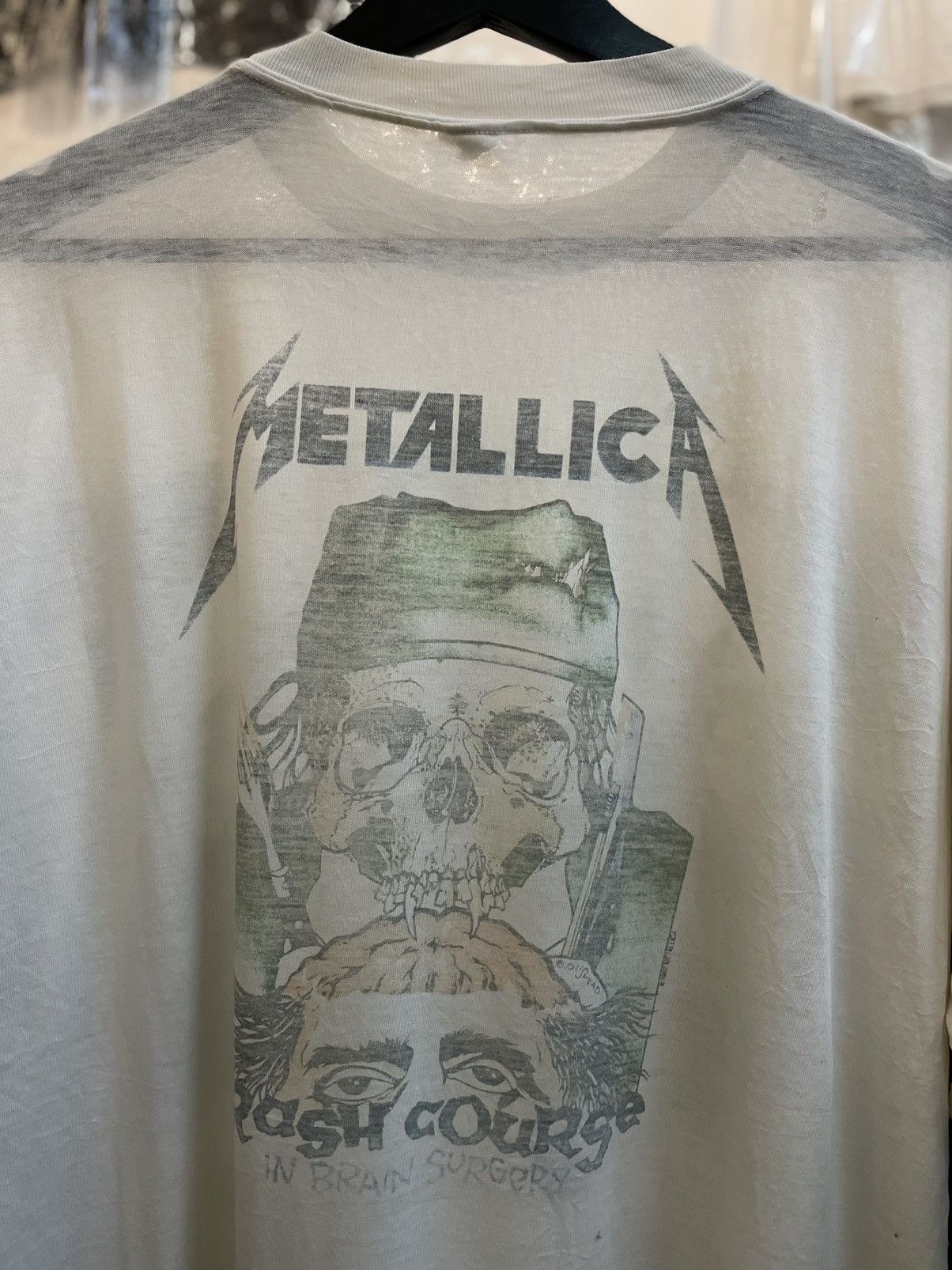 Band Tees Rare Metallica 80's Size US XL / EU 56 / 4 - 4 Thumbnail