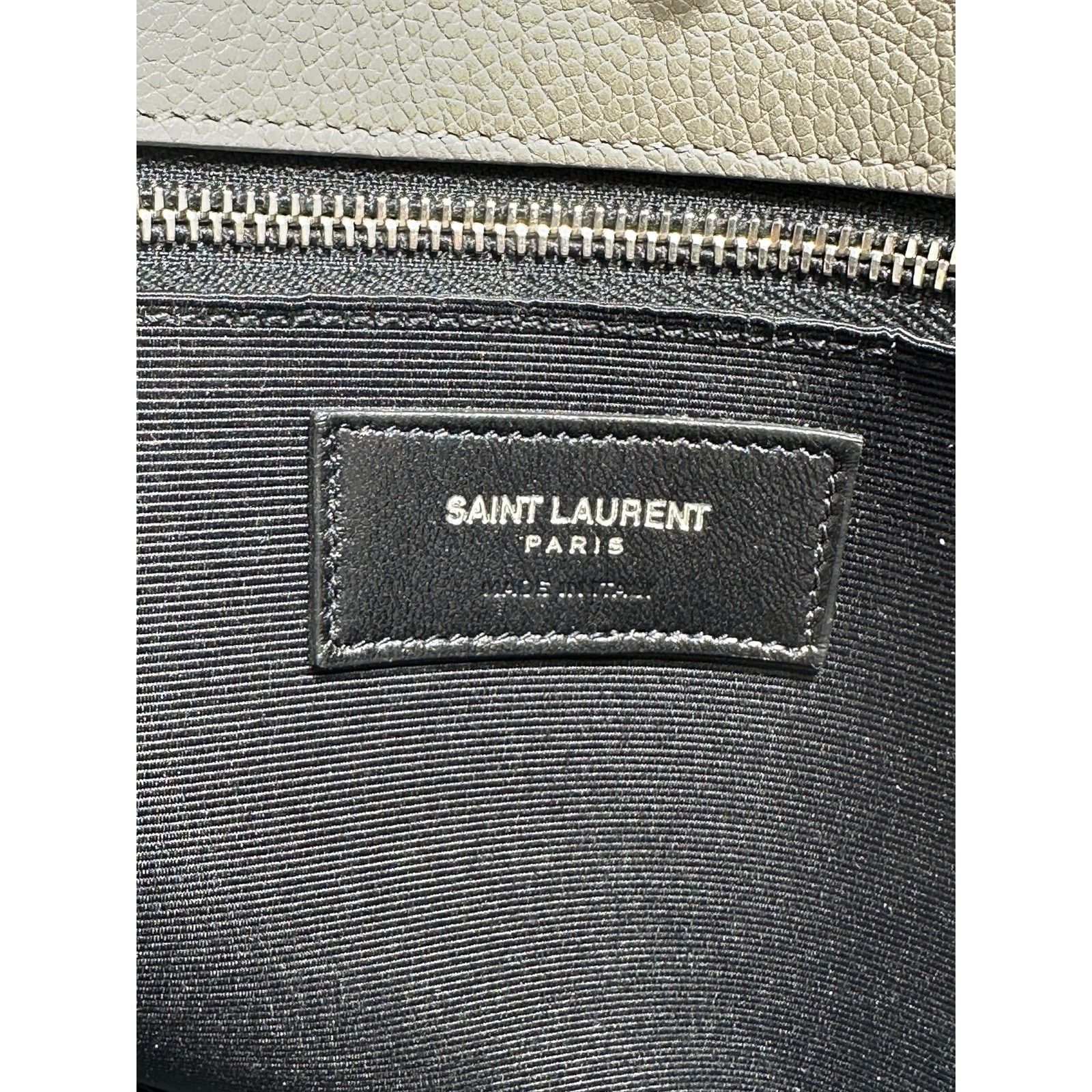 Yves Saint Laurent YVES SAINT LAURENT YSL Classic Sac De Jour Baby Tote Beige Size ONE SIZE - 14 Thumbnail