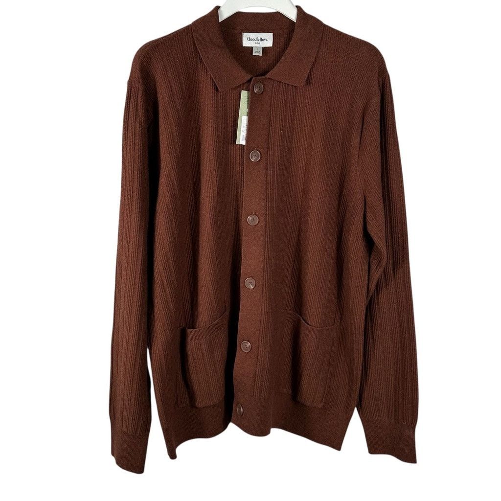 Other Goodfellow & Co. Brown Sweater Cardigan Size Small Size US S / EU 44-46 / 1 - 1 Thumbnail