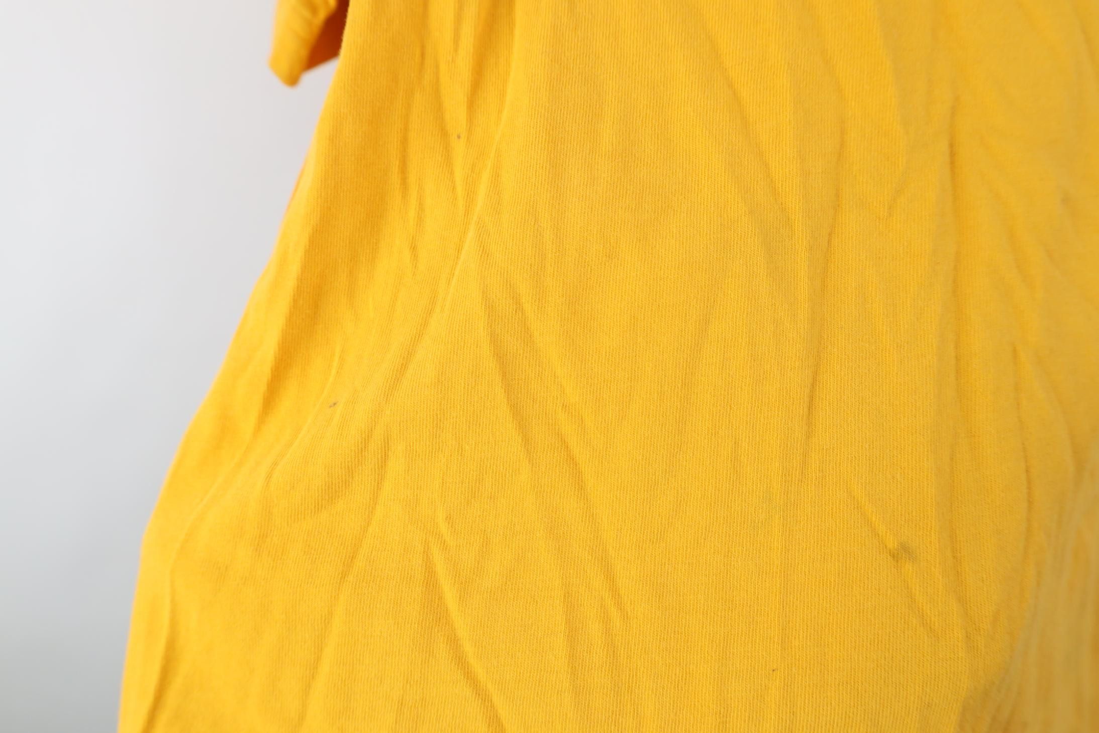 Lands' End Vintage Y2K Lands End Blank Short Sleeve T-Shirt Yellow Size US L / EU 52-54 / 3 - 10 Thumbnail