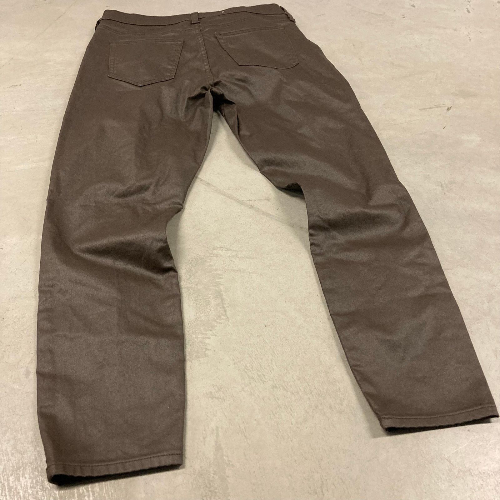 Gap × Vintage Y2K skinny gap leather pants 33x26 Size 32" / US 10 / IT 46 - 2 Thumbnail