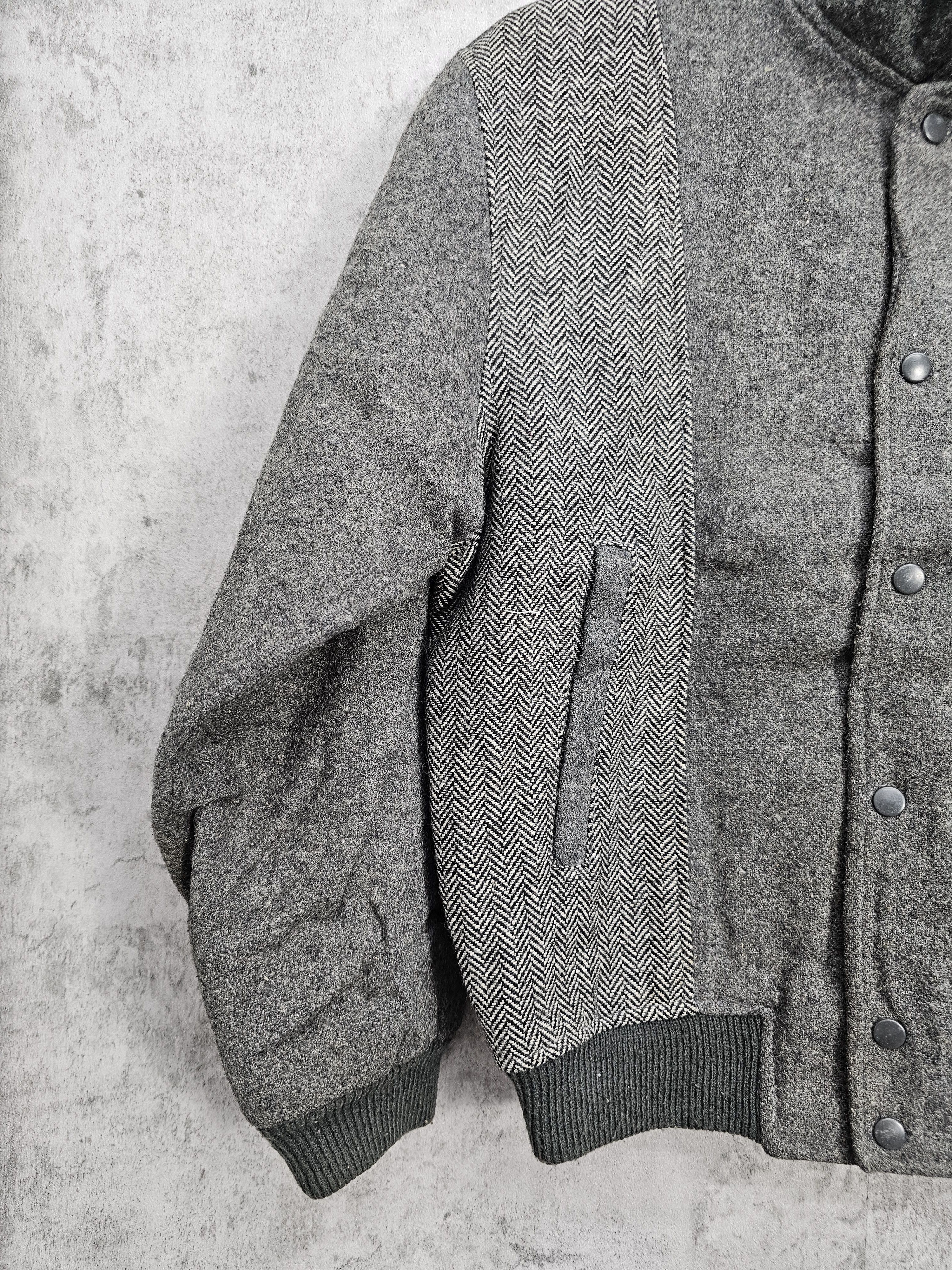 Other Vintage WOOL Rockabilly Style Varsity Buttons Jacket J0038 Size US L / EU 52-54 / 3 - 6 Thumbnail