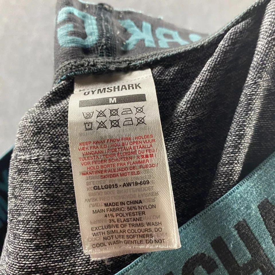 Gymshark Gymshark Leggings Women's Medium Gray Compression Nylon M Size 24" / US 00 / IT 34 - 8 Thumbnail