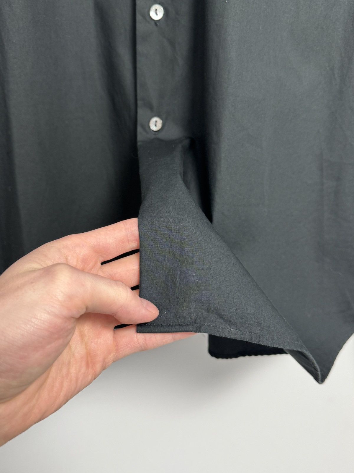 Dolce & Gabbana Dolce&Gabbana Button Up Shirt Luxury Black Cotton Size 50 Size US XL / EU 56 / 4 - 8 Thumbnail