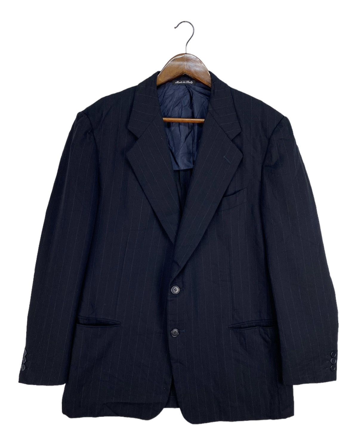 MR & MRS ITALY Pal Zileri Stripe Blazer Size 50R - 2 Thumbnail