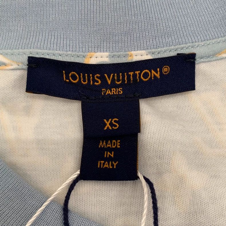 Louis Vuitton Louis Vuitton Light blue cotton round-necked short-sleeved Size XS / US 0-2 / IT 36-38 - 5 Thumbnail