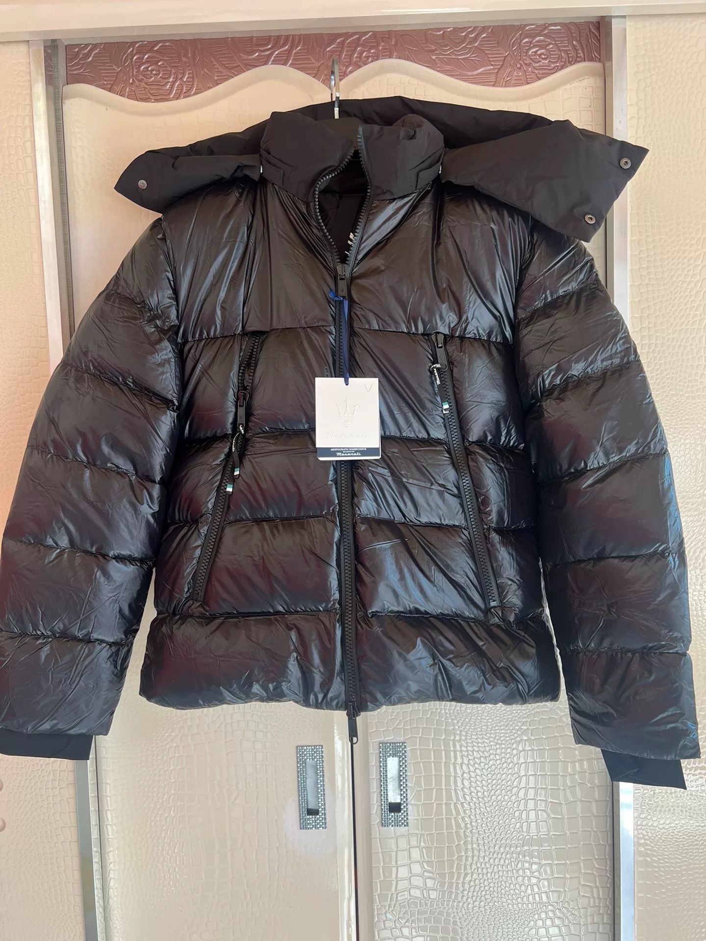 Maserati Maserati Italian Down Jacket Size US M / EU 48-50 / 2 - 1 Thumbnail