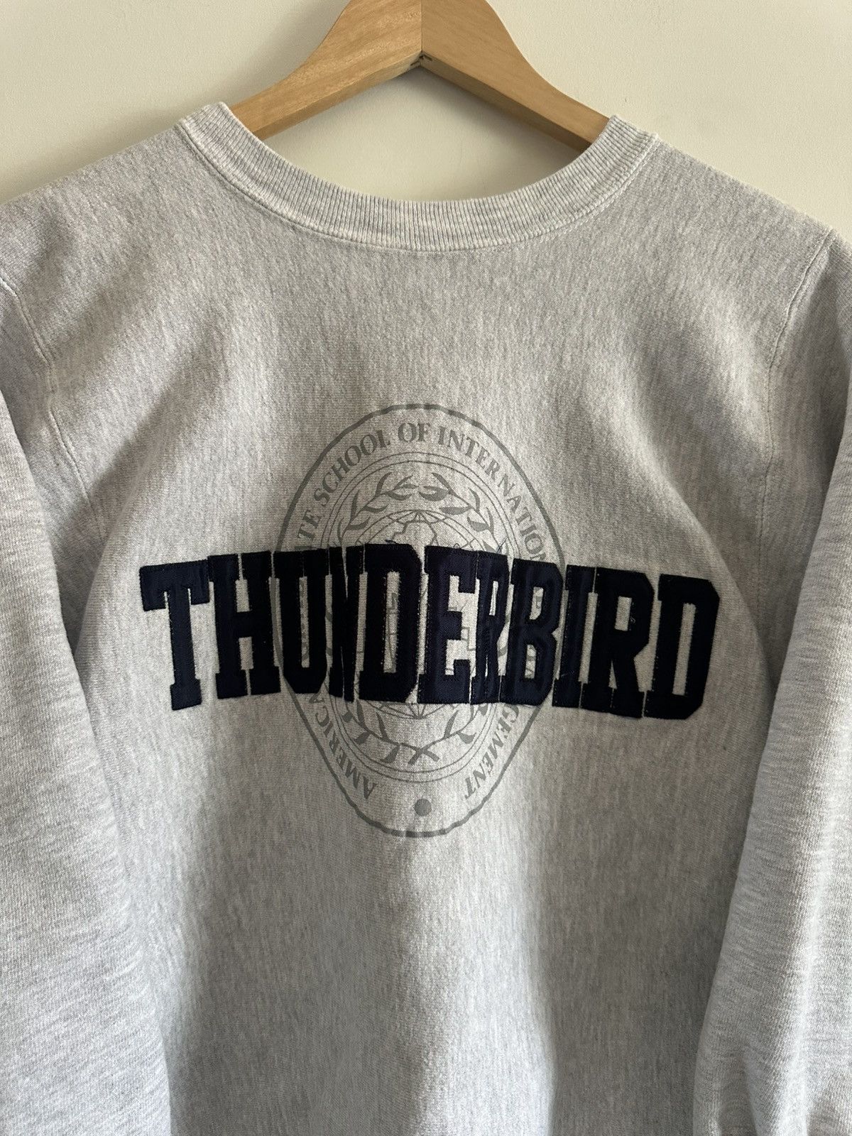 Champion × Vintage Thunderbird Vintage Champion Reverse Weave Crewneck Size US S / EU 44-46 / 1 - 3 Thumbnail