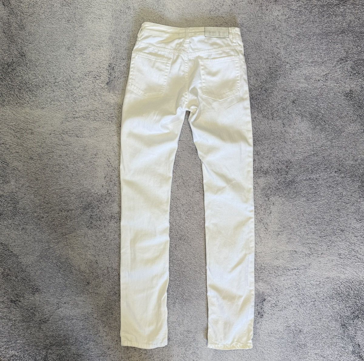 Acne Studios Acne Jeans HEP Slim Straight White Denim 26x34 Vintage Size 26" / US 2 / IT 38 - 2 Thumbnail
