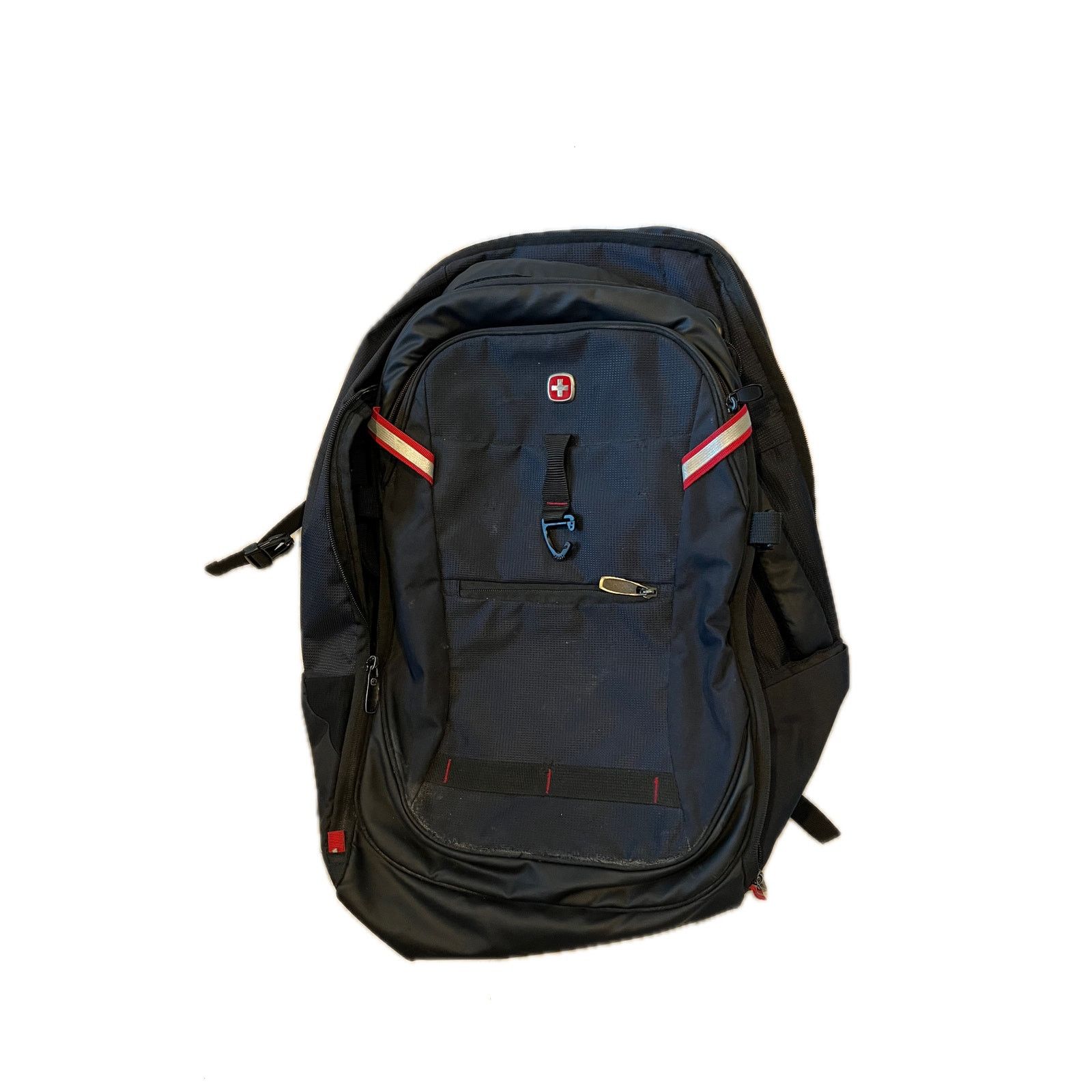 Swissgear Swiss Gear 8183 16" Laptop Backpack Black Red Size 32 - 1 Thumbnail