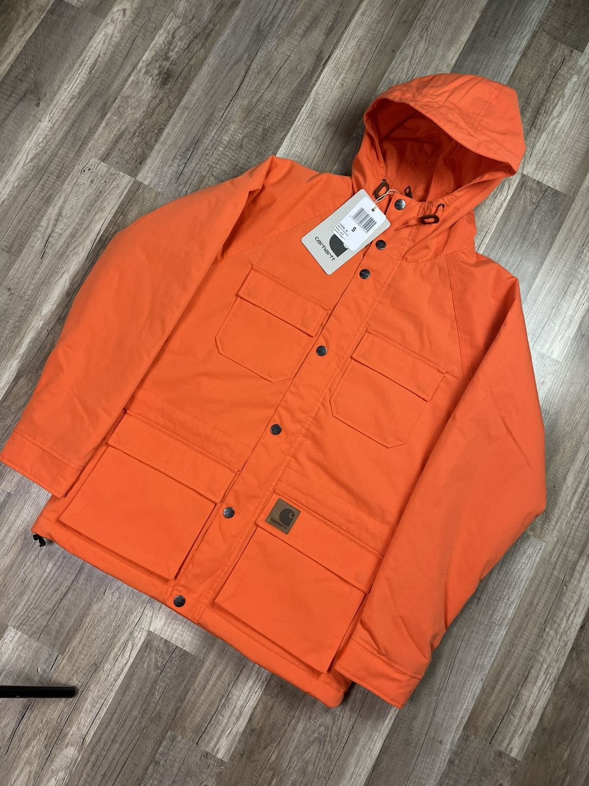 Carhartt VINTAGE CARHARTT MOSLEY JACKET 🦍 SMALL LOGO COAT JACKET HYPE Size US S / EU 44-46 / 1 - 2 Thumbnail