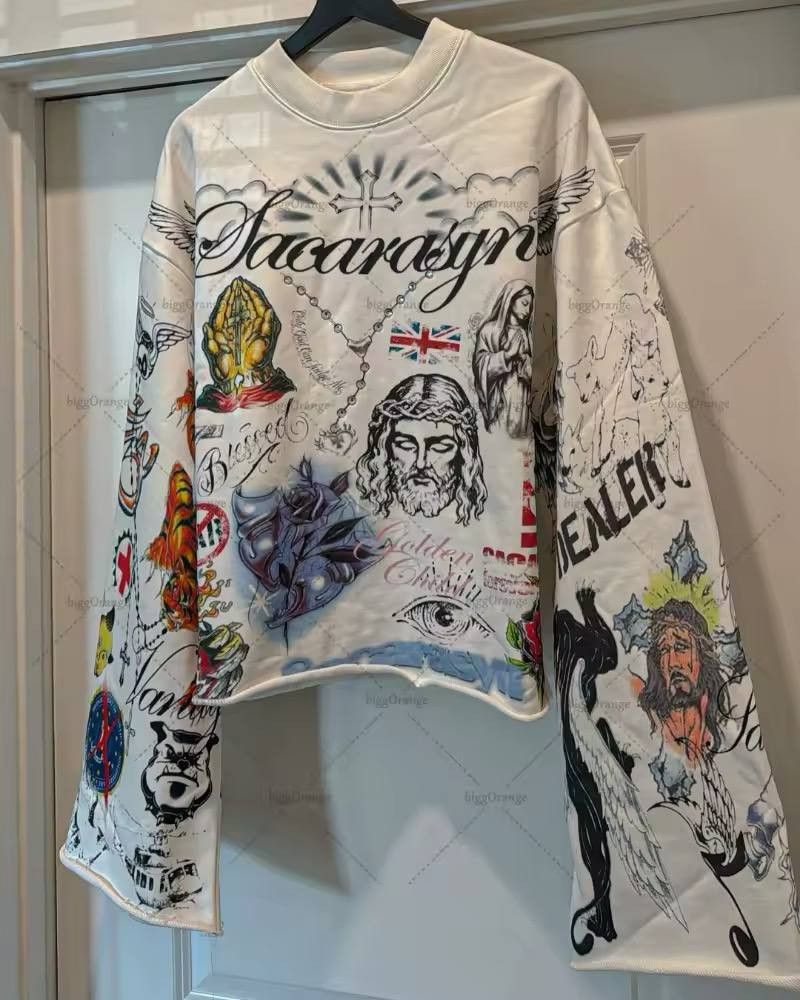 Japanese Brand × Vintage cropped long-sleeve T-shirt Size US XL / EU 56 / 4 - 1 Thumbnail