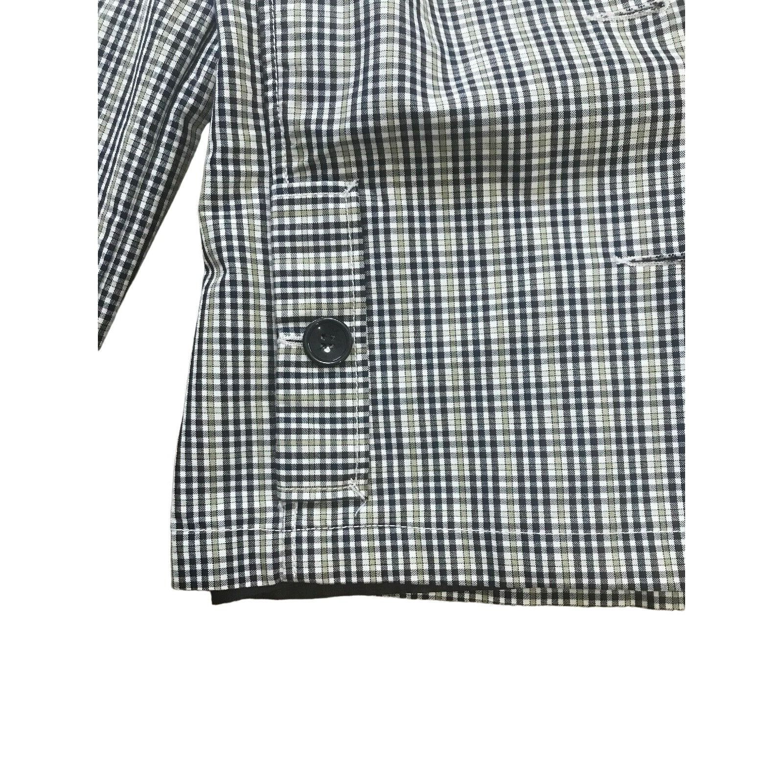 Merona Merona Blazer Jacket Coat SZ S Small Women's Plaid Green Bla Size S / US 4 / IT 40 - 2 Thumbnail