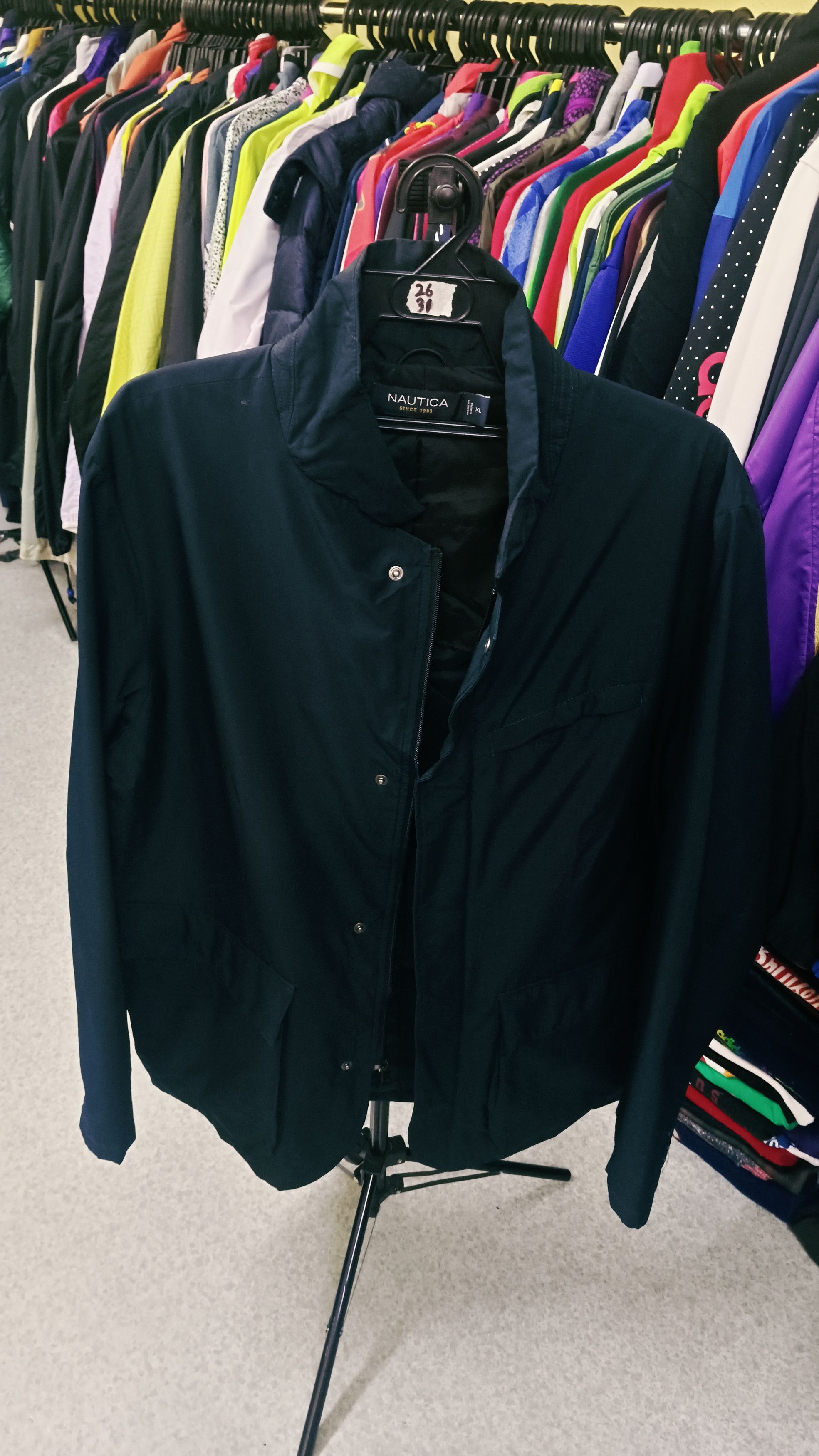 Nautica × Vintage Vintage Nautica Casual Slim Fit Light Jacket Size US XL / EU 56 / 4 - 3 Thumbnail