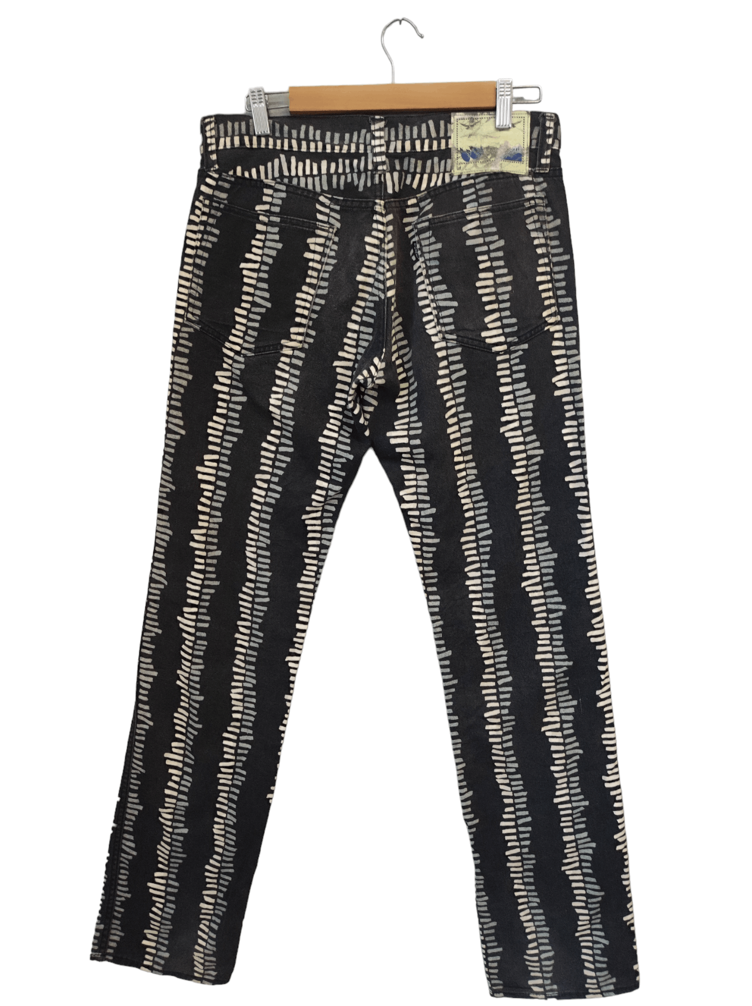 Dry Bones × Japanese Brand Dry bones straight cut Vertical chips motorcycle cafe racer Size US 32 / EU 48 - 8 Thumbnail