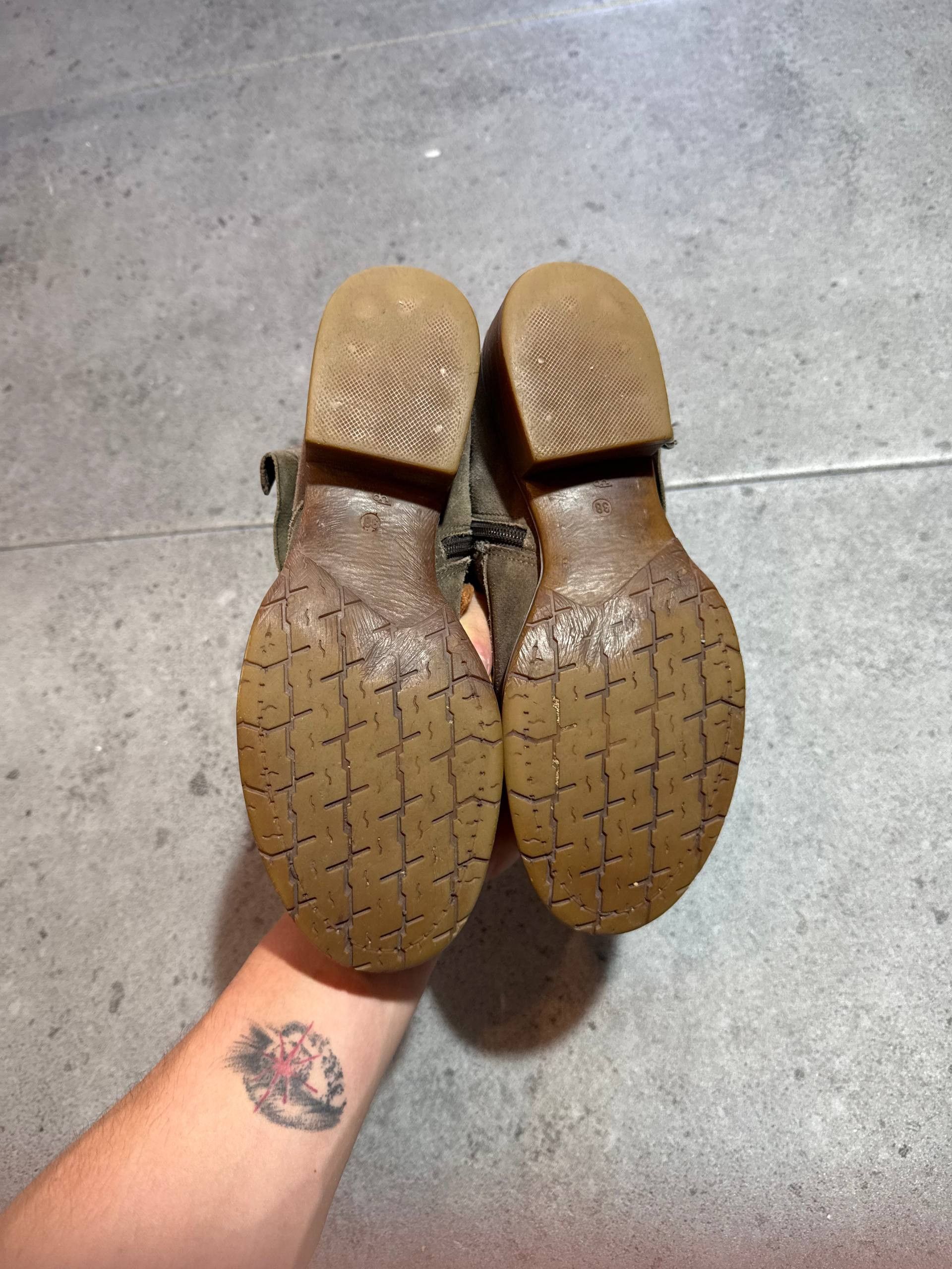 A.S.98 Vintage AvantGarde AS98 style leather ancle boots airstep Size US 8 / IT 38 - 11 Thumbnail