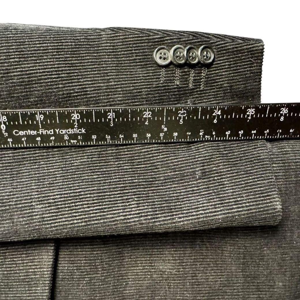 Vintage VINTAGE Corduroy Blazer Linea Uomo Elbow Patch Suit Jacket Sport Coat Preppy Size 50R - 5 Thumbnail