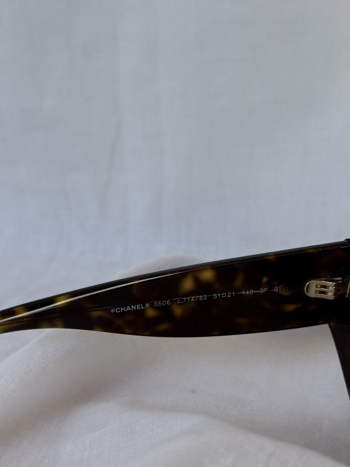 Chanel Chanel CC 5506 Brown Squared Sunglasses Size ONE SIZE - 7 Thumbnail