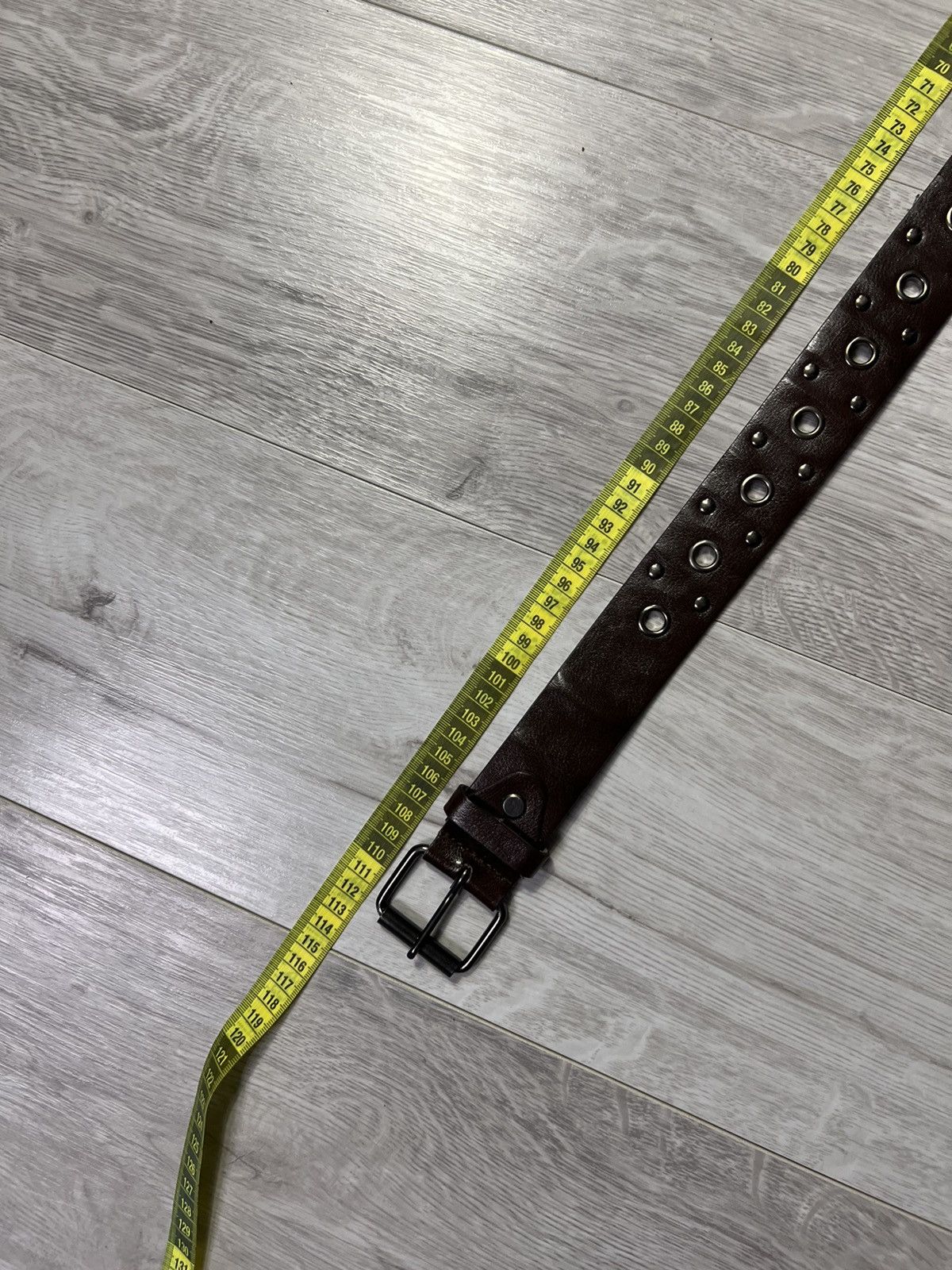Vintage Vintage Avant Garde Brown Belt Y2K Style Size ONE SIZE - 10 Thumbnail