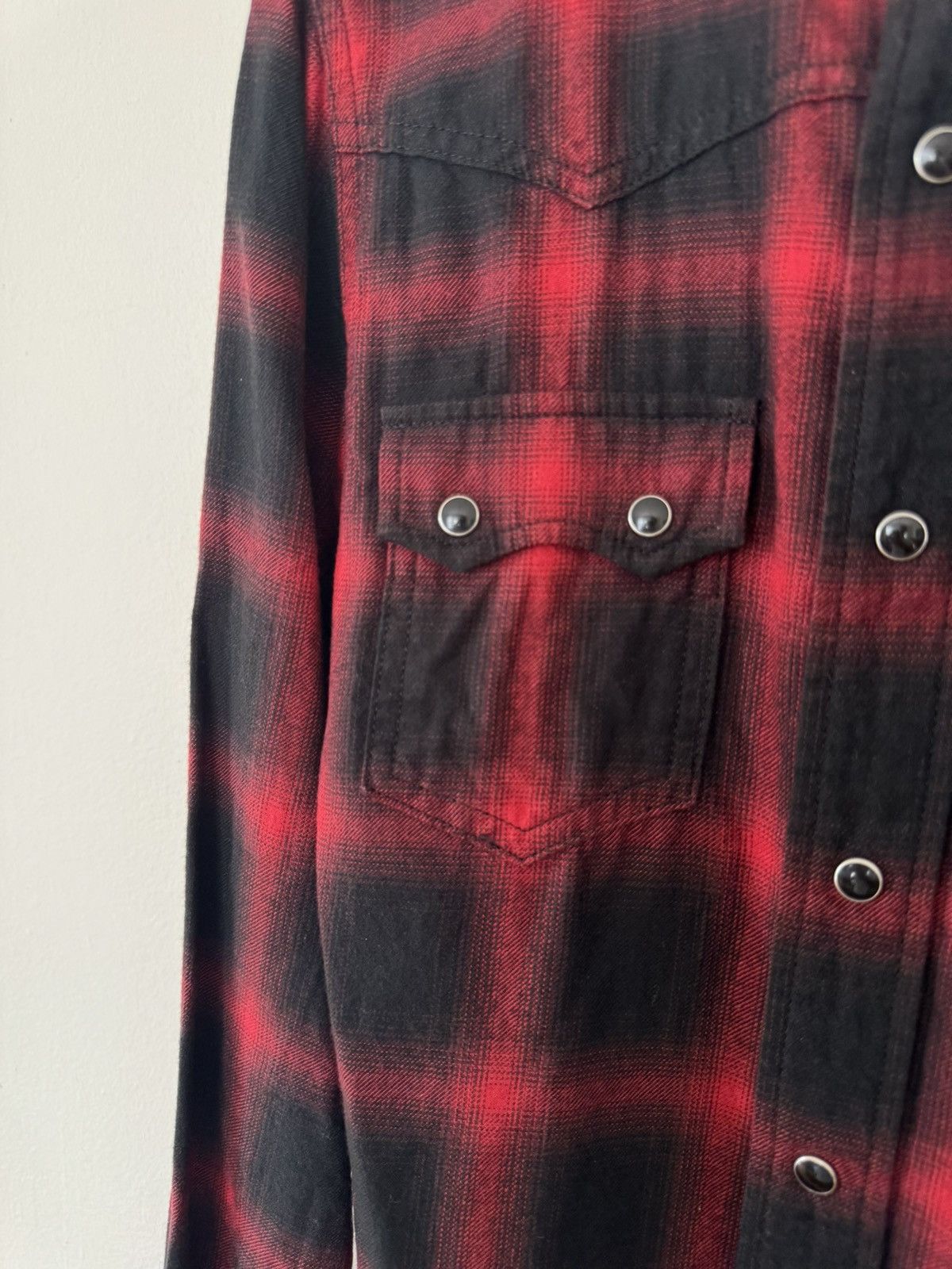 Hedi Slimane × Saint Laurent Paris Saint Laurent Western Shirt Size US S / EU 44-46 / 1 - 10 Thumbnail