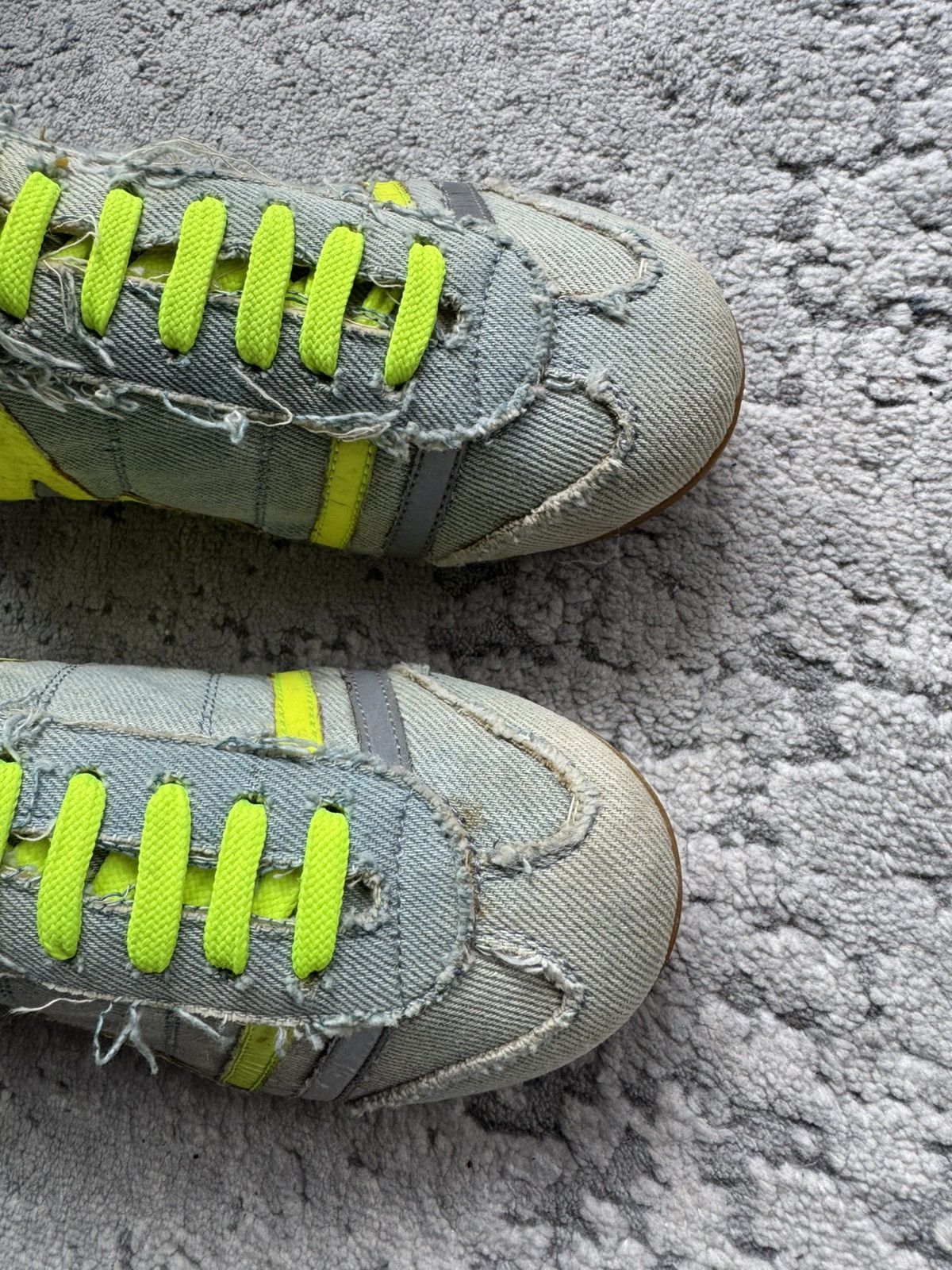 Walter Van Beirendonck Walter Van Beirendonck RARE Vintage Denim Shoes size UK4 Size US 7 / IT 37 - 3 Thumbnail