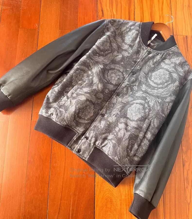Versace Versace Leather jacket top Size US M / EU 48-50 / 2 - 1 Thumbnail