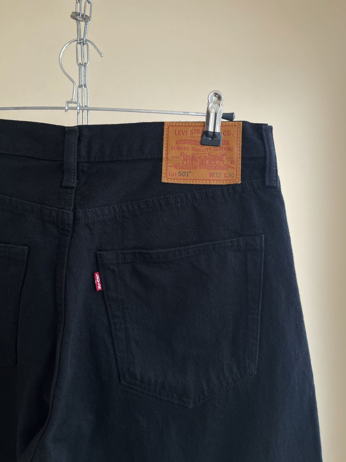 Levi's Premium 501 Straight Leg Regular Fit 5 Pocket Denim Jeans Size US 32 / EU 48 - 13 Thumbnail