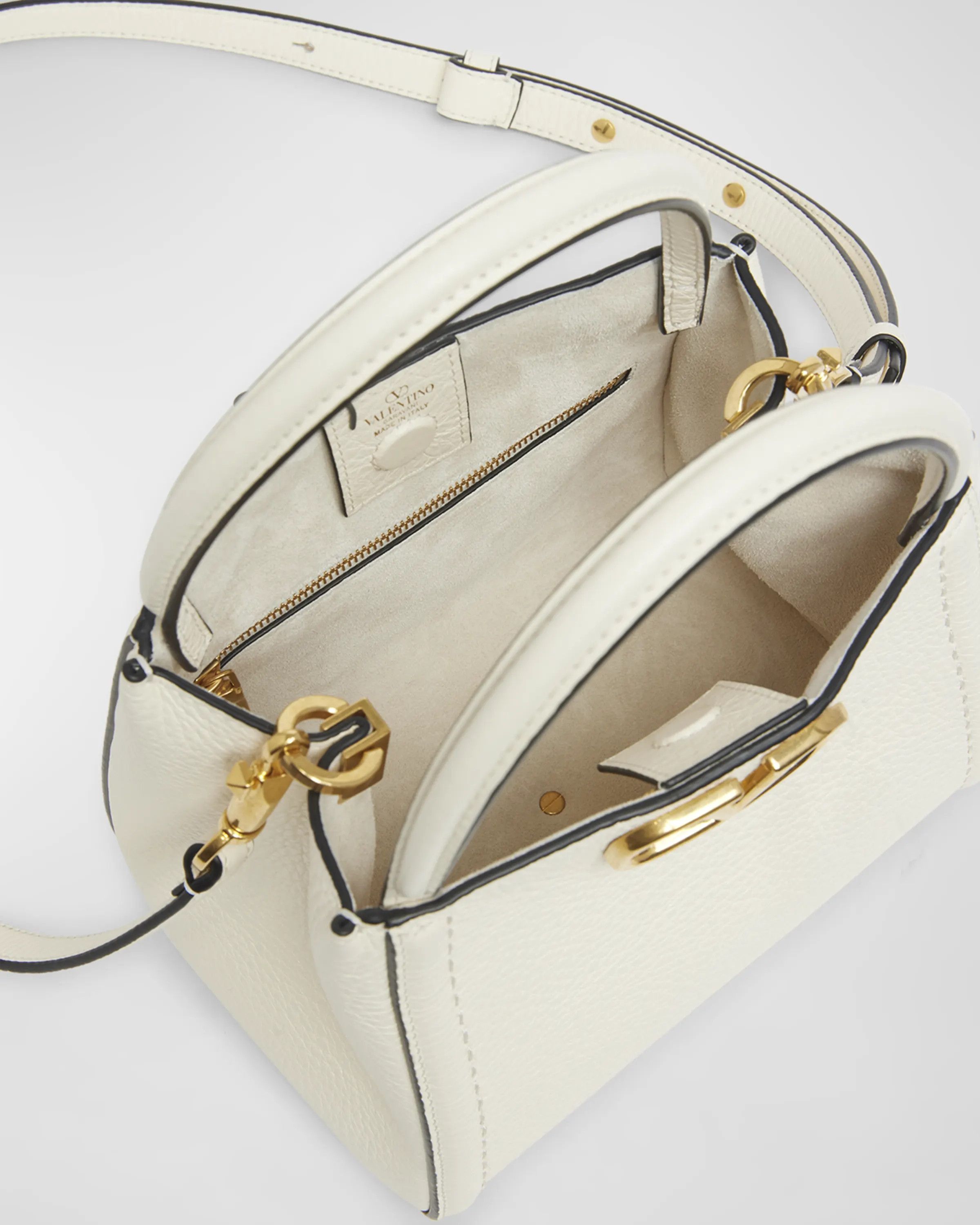 Valentino o1s22i1n0924 Size: OS / Medium Alltime Handbag in White Size ONE SIZE - 5 Thumbnail