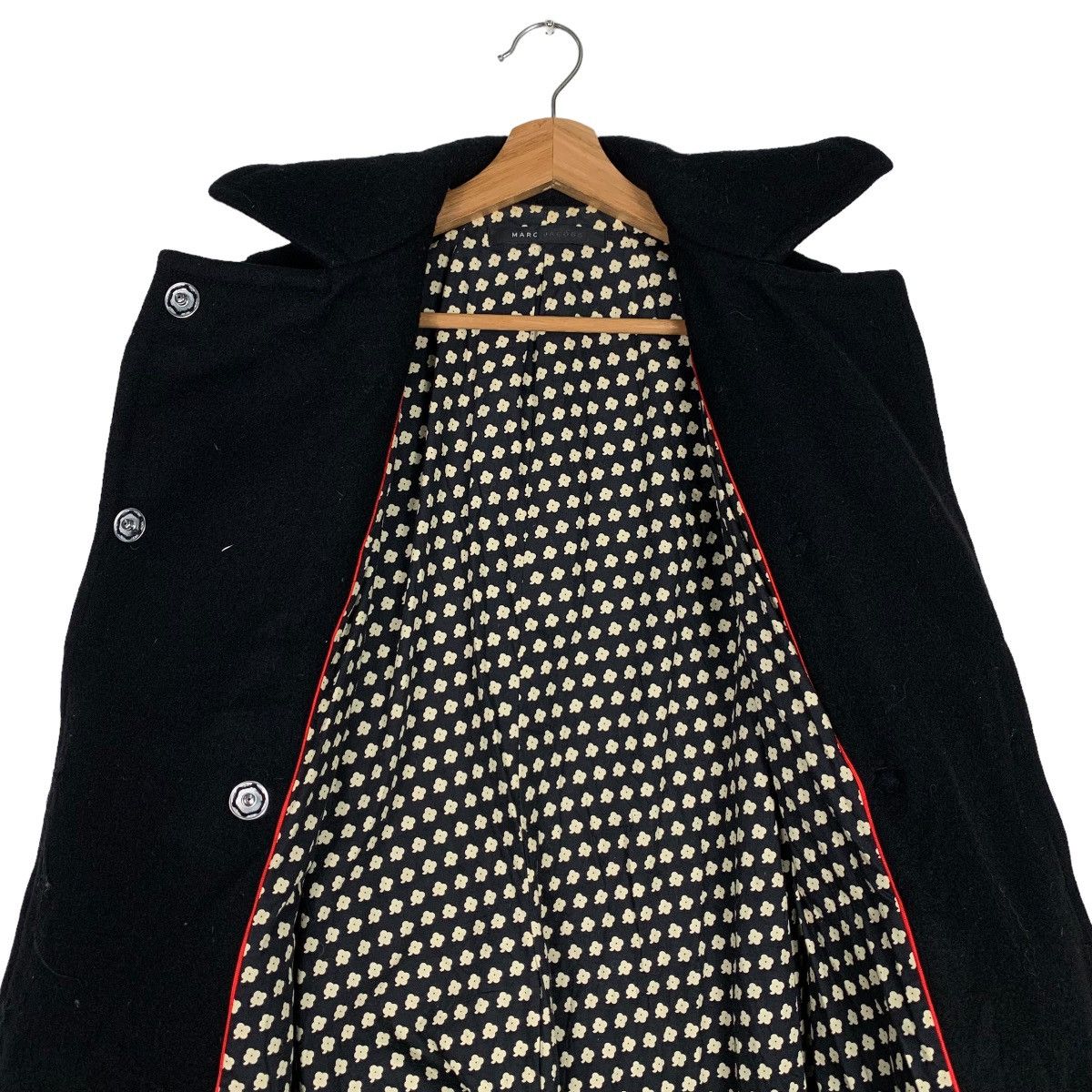 Marc Jacobs MARC JACOBS Double Breasted Wool Coat #0223-C10 Size S / US 4 / IT 40 - 13 Thumbnail