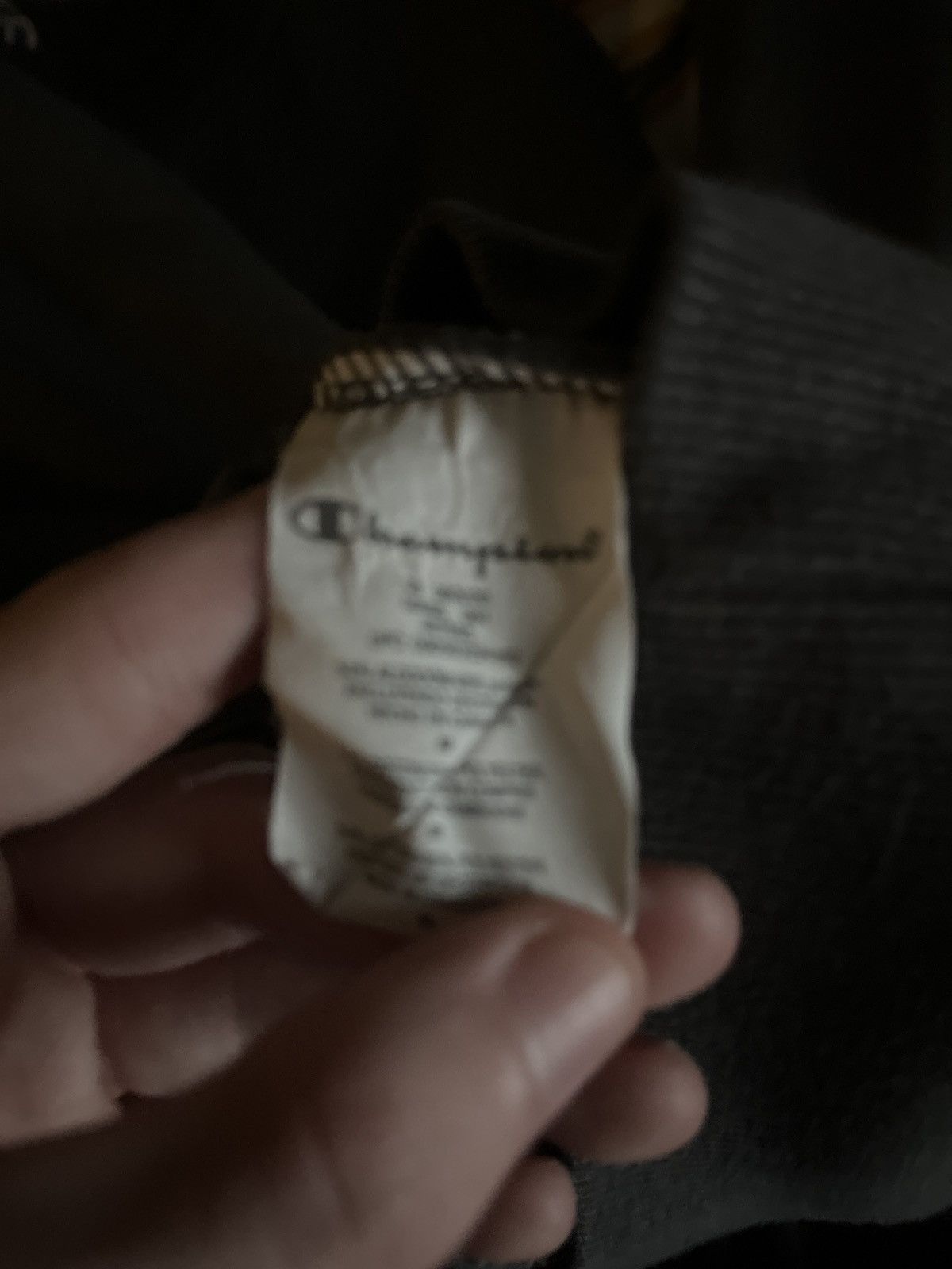 Champion × Vintage Grey champion sweater Size US M / EU 48-50 / 2 - 4 Thumbnail