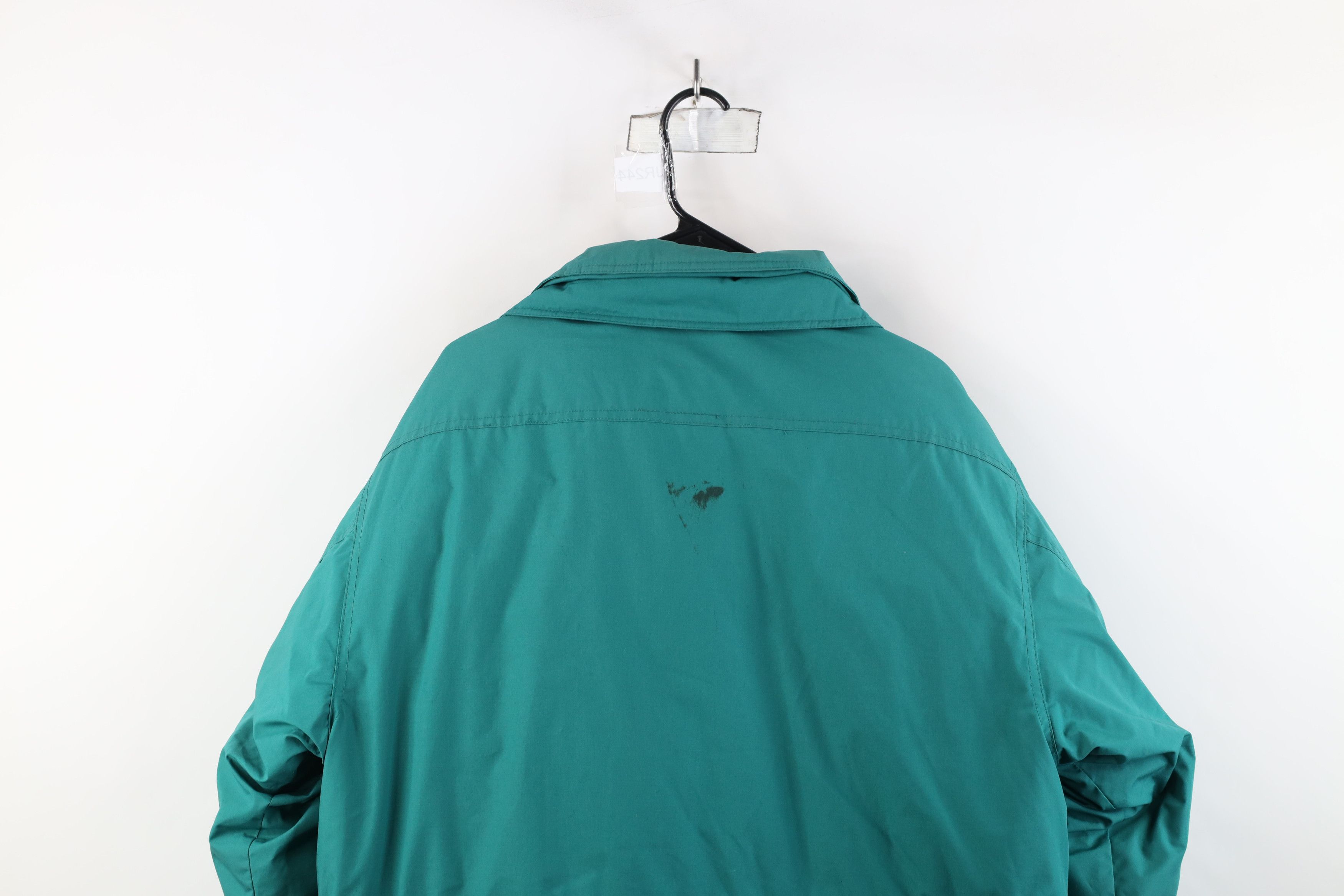 Vintage Vintage 90s Streetwear Down Insulated Puffer Jacket Green Size US XL / EU 56 / 4 - 13 Thumbnail