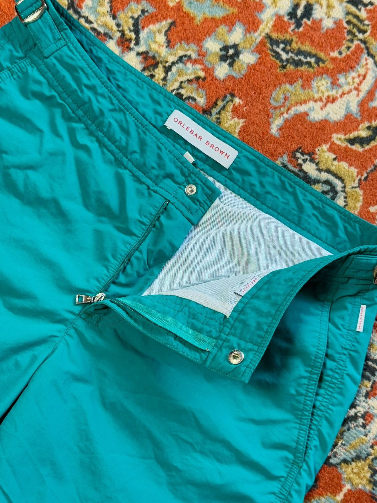 Orlebar Brown Orlebar Brown Turquoise Swim Shorts Trunks Size US 30 / EU 46 - 5 Thumbnail