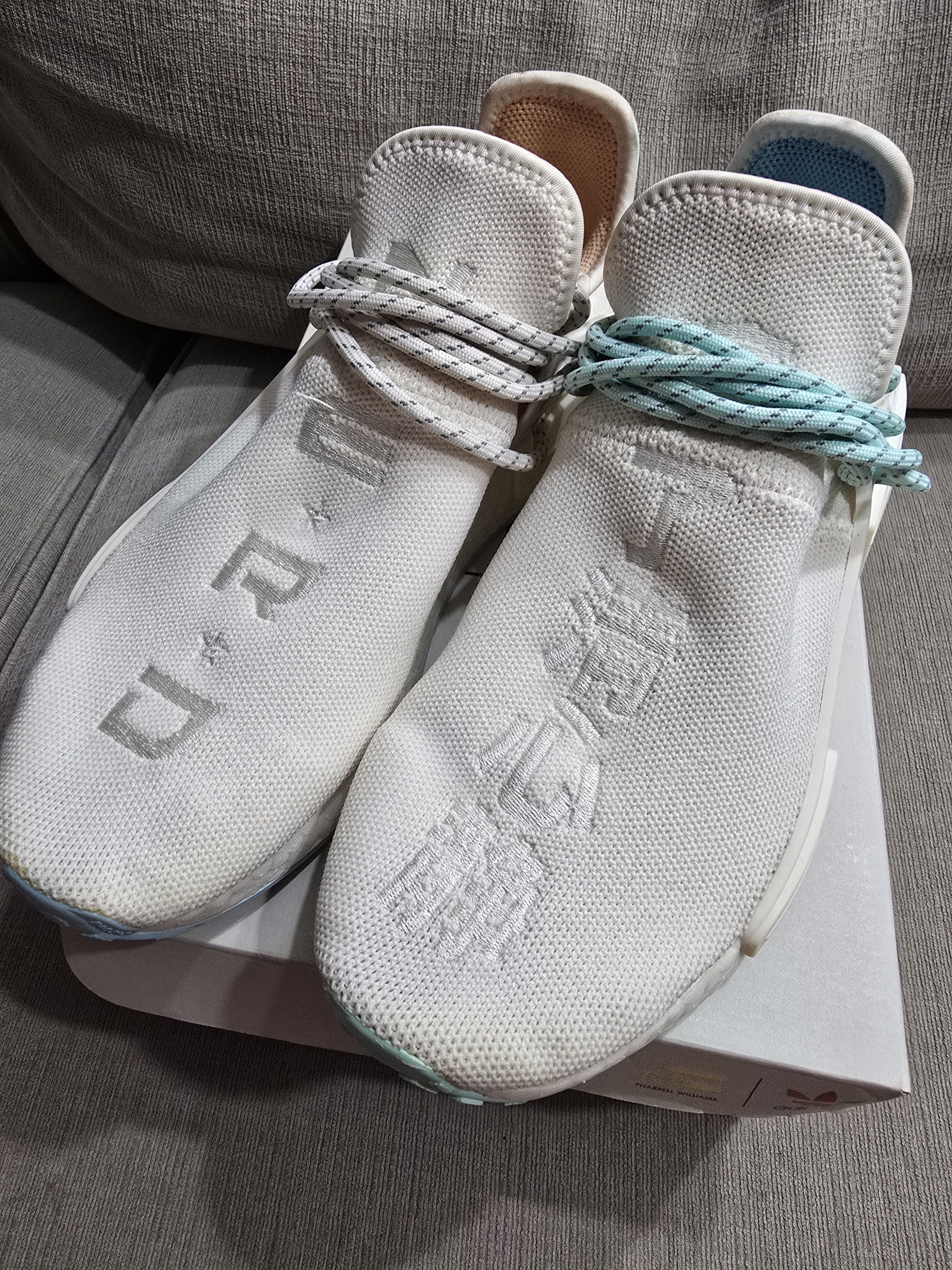 Adidas × Pharrell Adidas Pharrell x N.E.R.D x nmd human race 20th aniv sz 9.5 Size US 9.5 / EU 42-43 - 1 Thumbnail