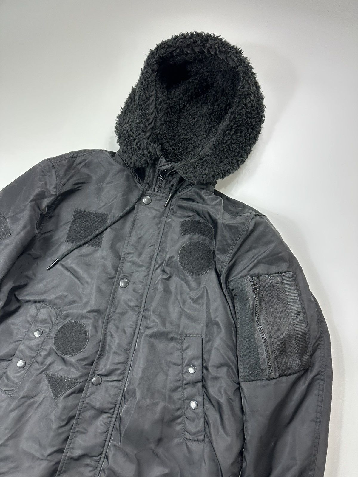 Diesel Diesel Parka Fleece Men's M Size Black Size US M / EU 48-50 / 2 - 8 Thumbnail