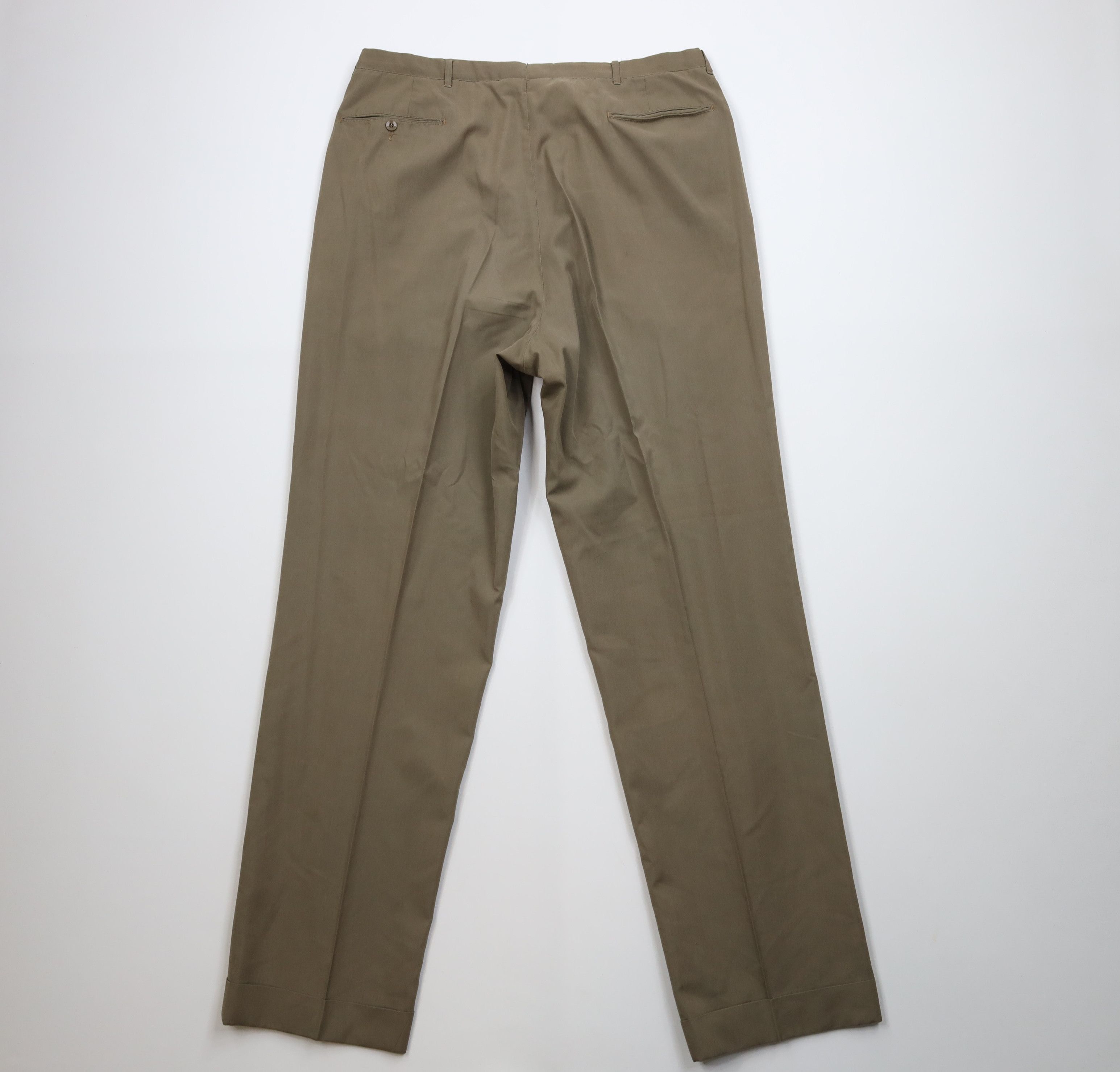 Vintage Vintage 50s 60s Streetwear Gabardine Wide Leg Pants USA Size US 36 / EU 52 - 10 Thumbnail