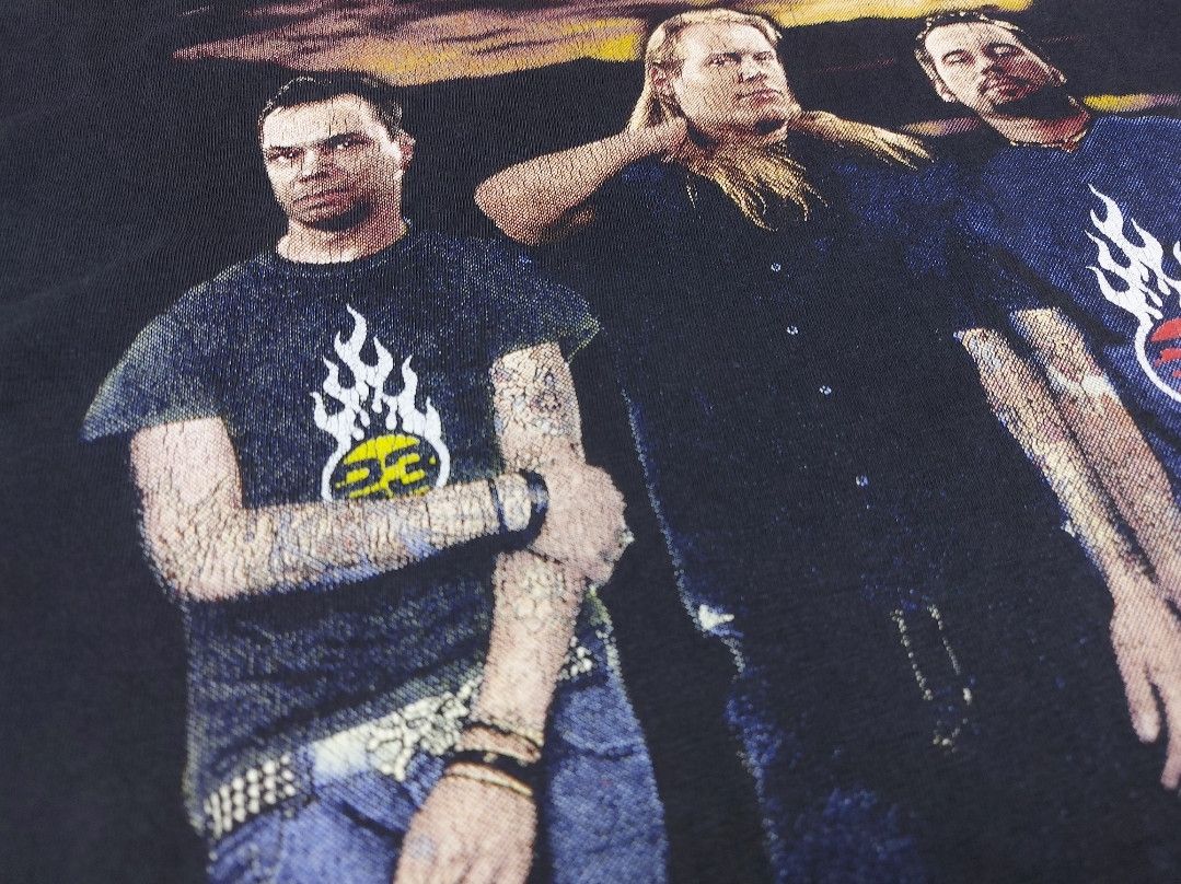 Band Tees × Vintage Vintage 90s Bohse Onkelz Band Rock Germany Double-Sided TEE Size US XL / EU 56 / 4 - 7 Thumbnail