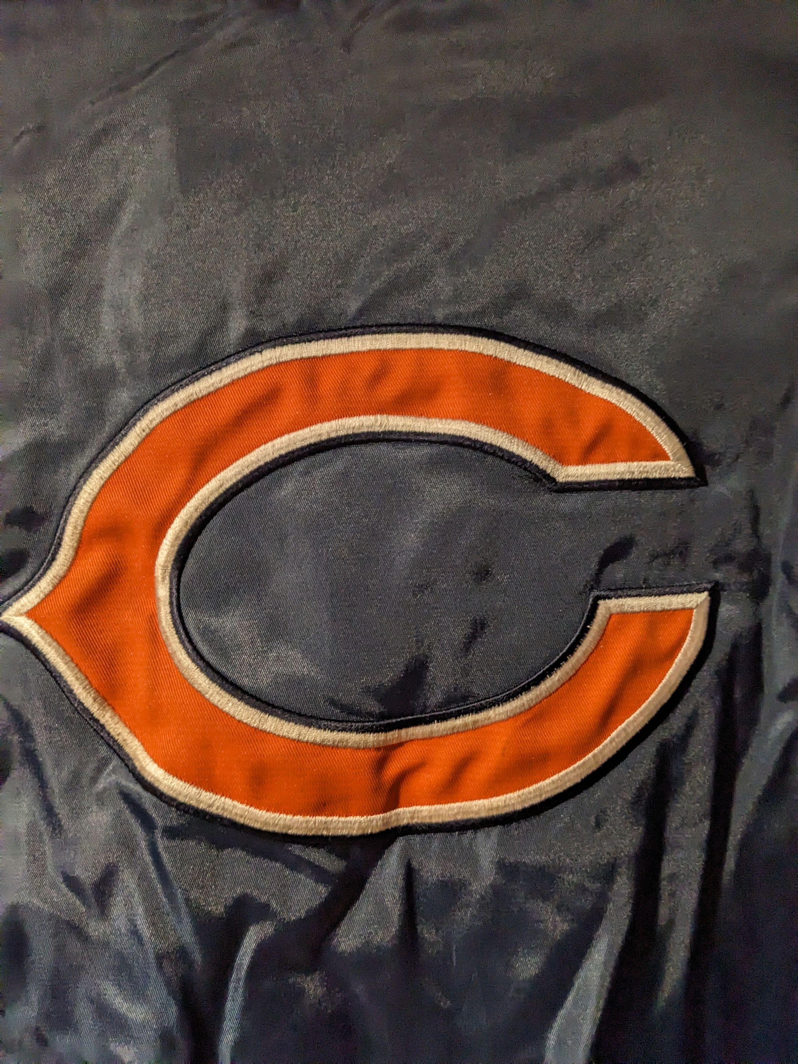 NFL × Vintage Vintage Y2K Chicago Bears NFL Football X-Large Bomber Jacket Size US XL / EU 56 / 4 - 6 Thumbnail